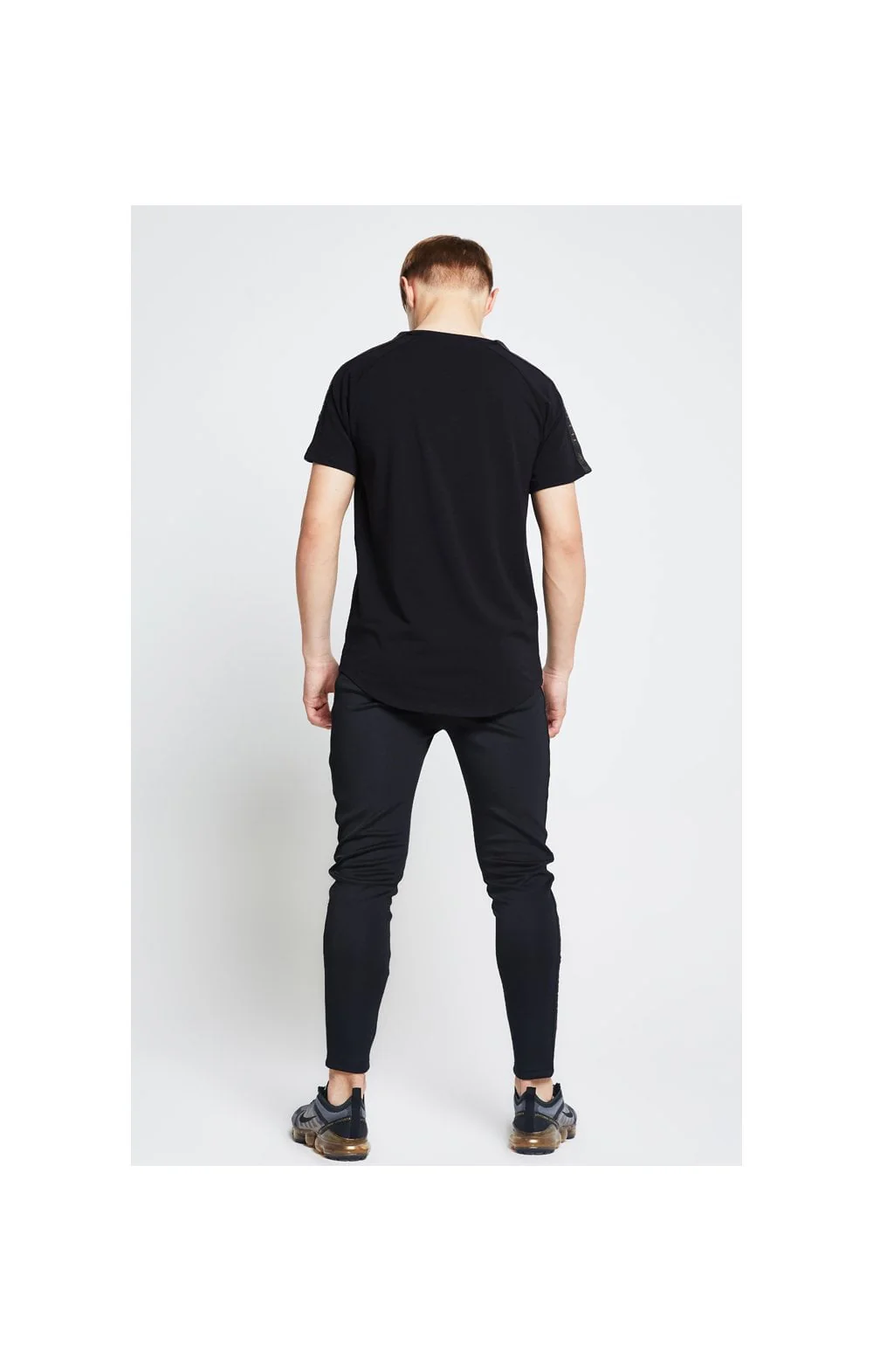 Illusive London Taped Raglan Tee - Black - Image 5