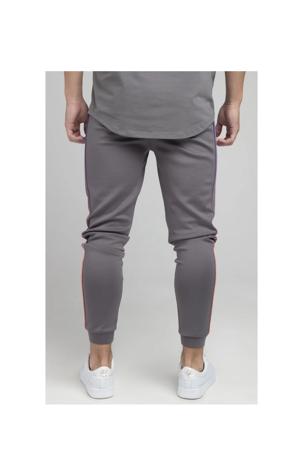 Illusive London Transient Jogger - Grey Purple & Orange - Image 3