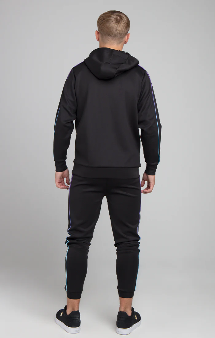 Boys Illusive Black Overhead Hoodie - Image 5