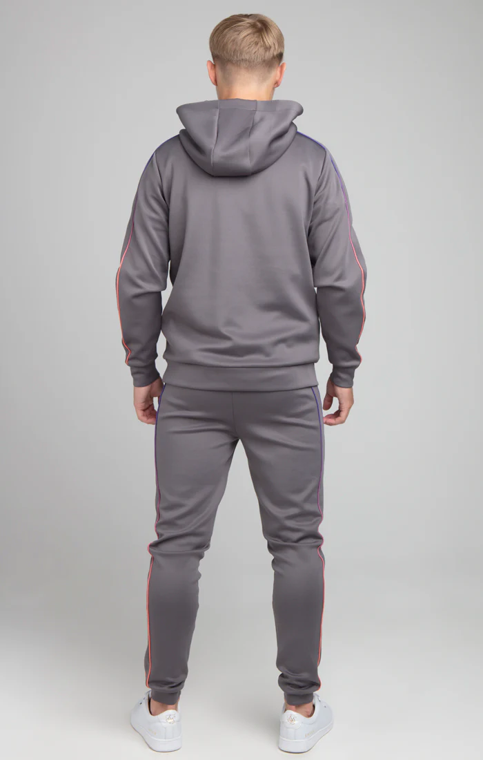 Boys Illusive Grey Overhead Hoodie - Image 5