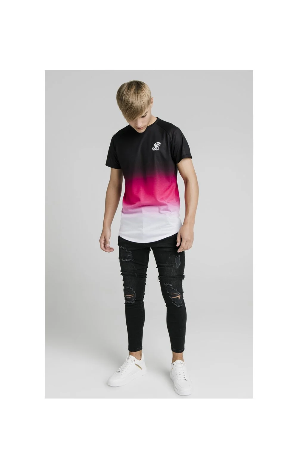 Illusive London Triple Fade Tee – Pink - Image 2
