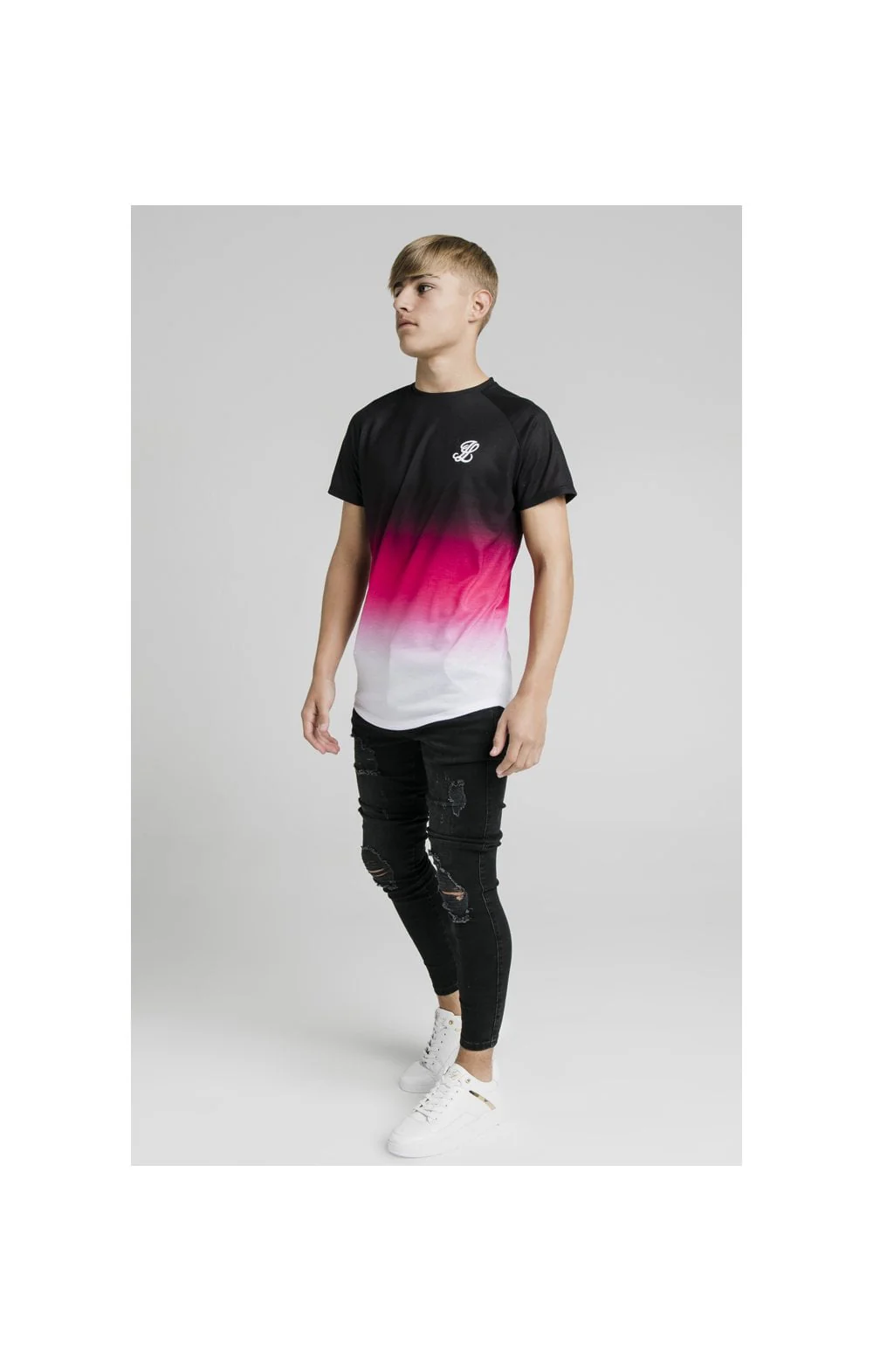 Illusive London Triple Fade Tee – Pink - Image 4