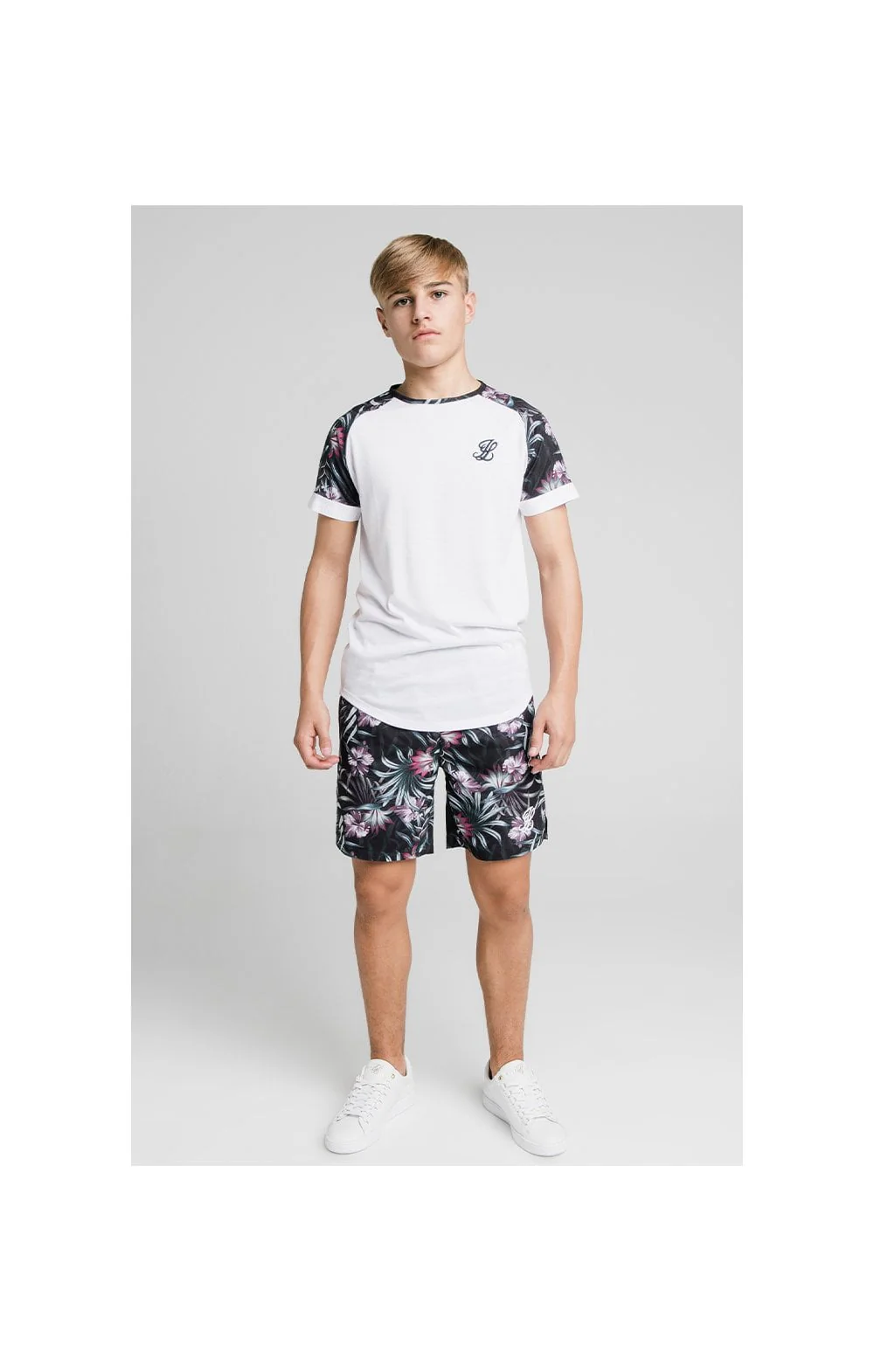 Illusive London Tropical Tee - White - Image 3