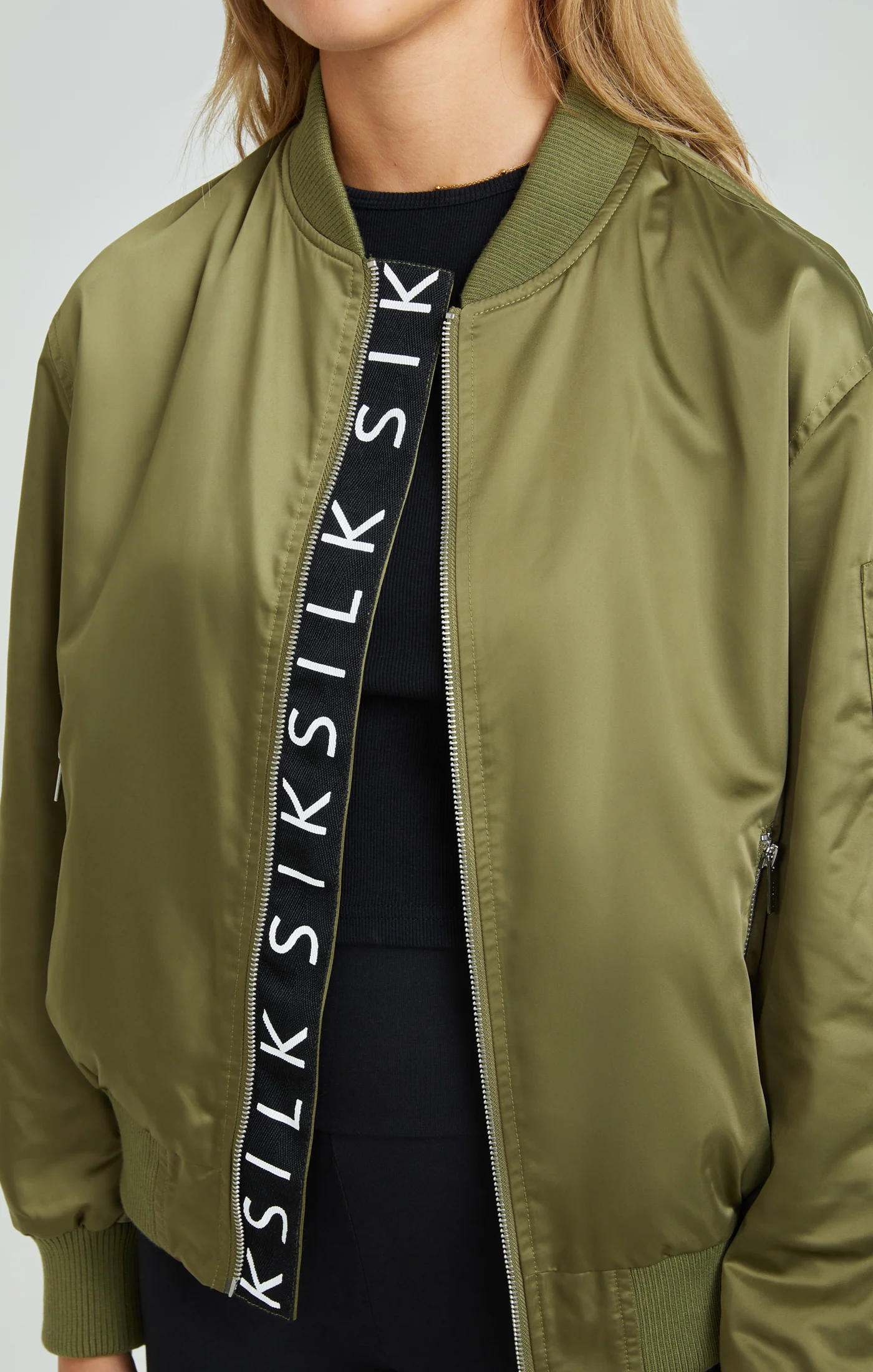 Khaki Classic Bomber - Image 3