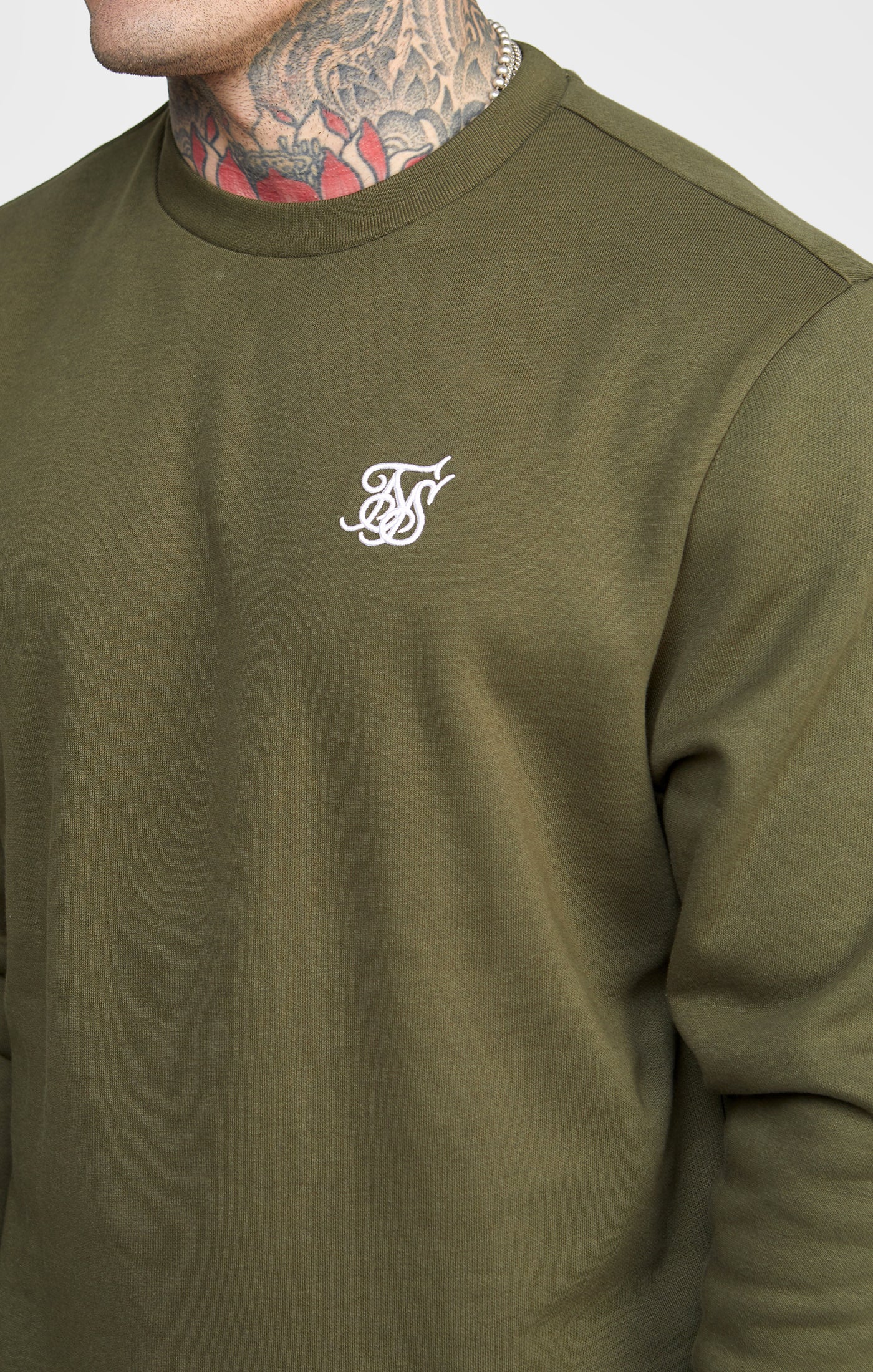 Khaki Essential Sweatshirt - Image 2