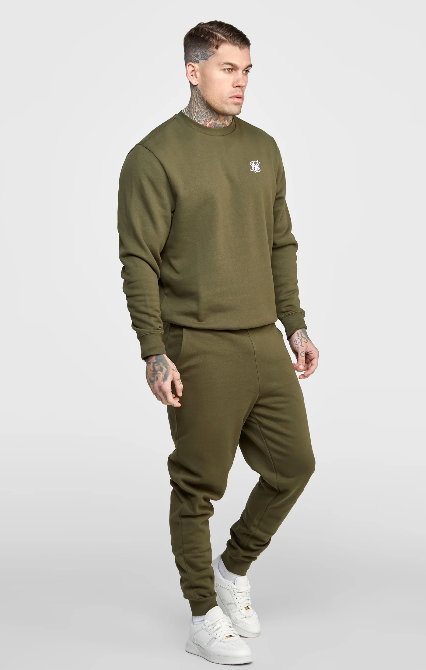 Khaki Essential Sweatshirt - Image 3