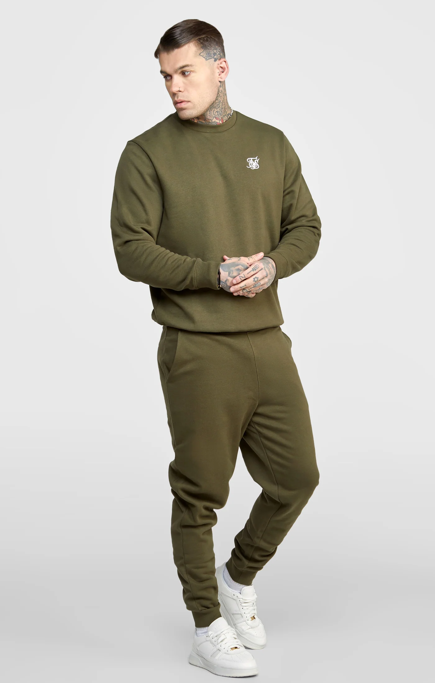 Khaki Essential Sweatshirt - Image 4