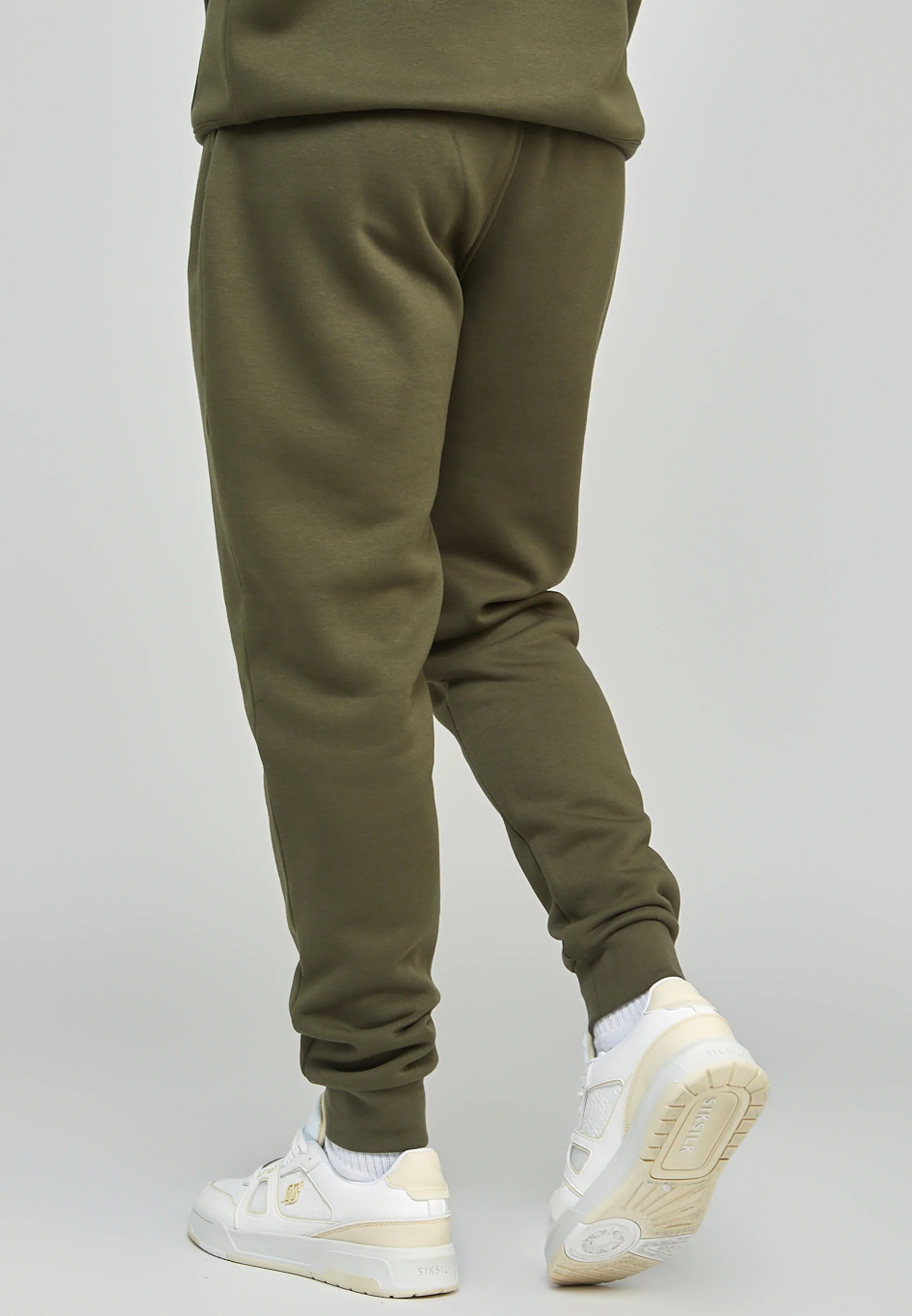 Khaki Essential Cuffed Jogger - Image 4