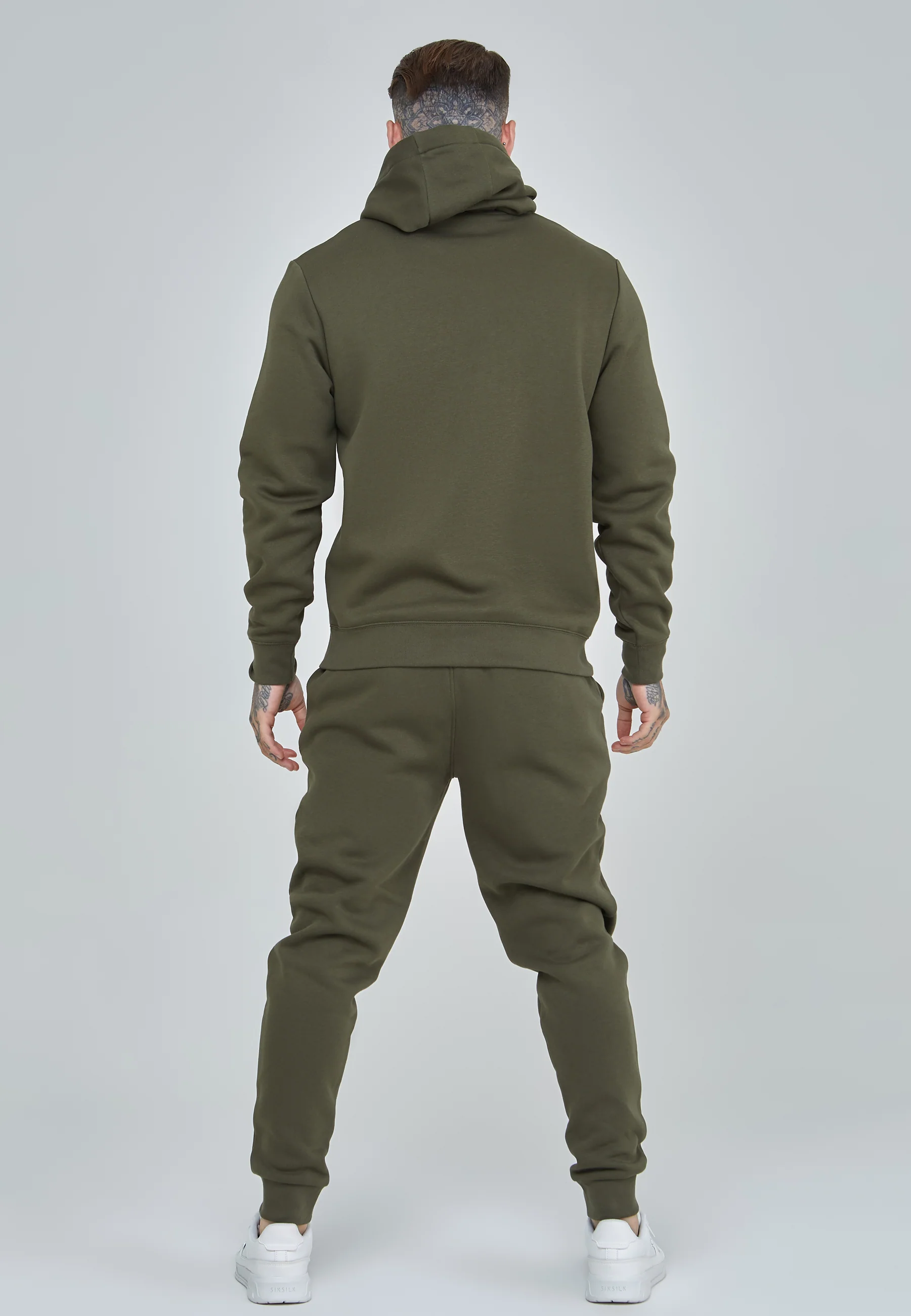 Khaki Essential Cuffed Jogger - Image 5