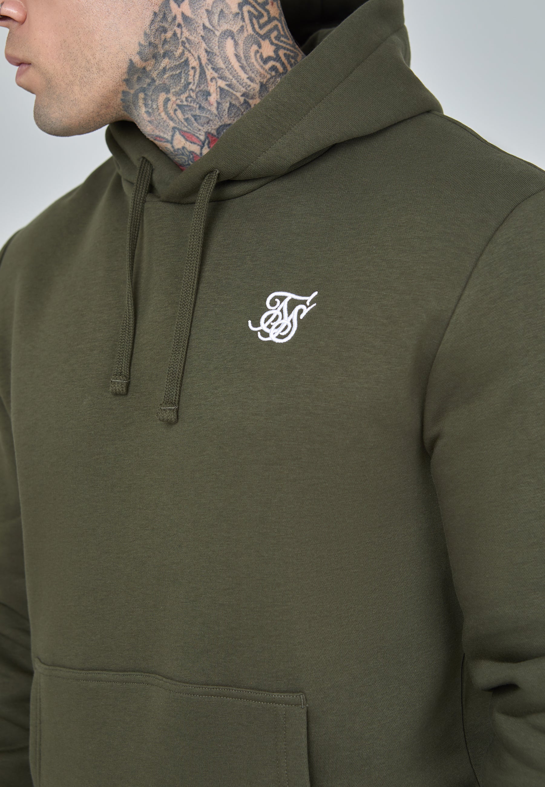 Khaki Essential Overhead Hoodie - Image 3