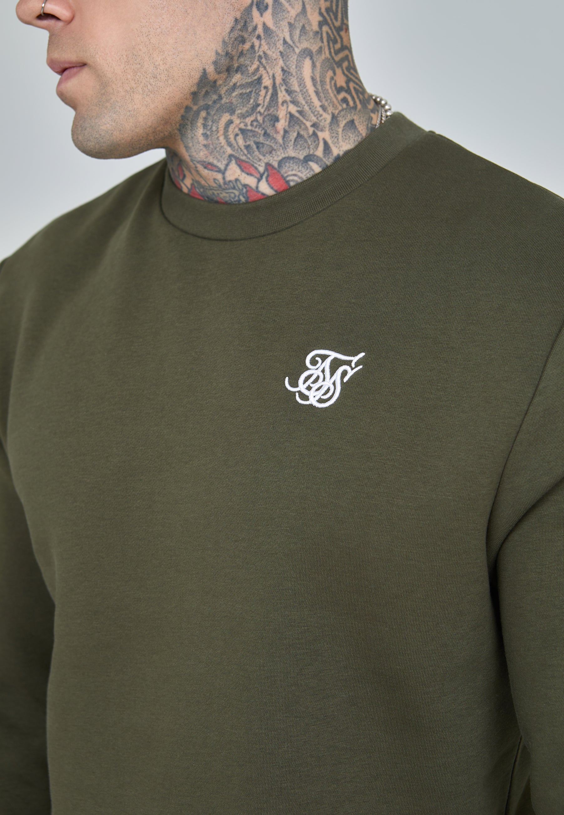 Khaki Essential Sweatshirt - Image 4