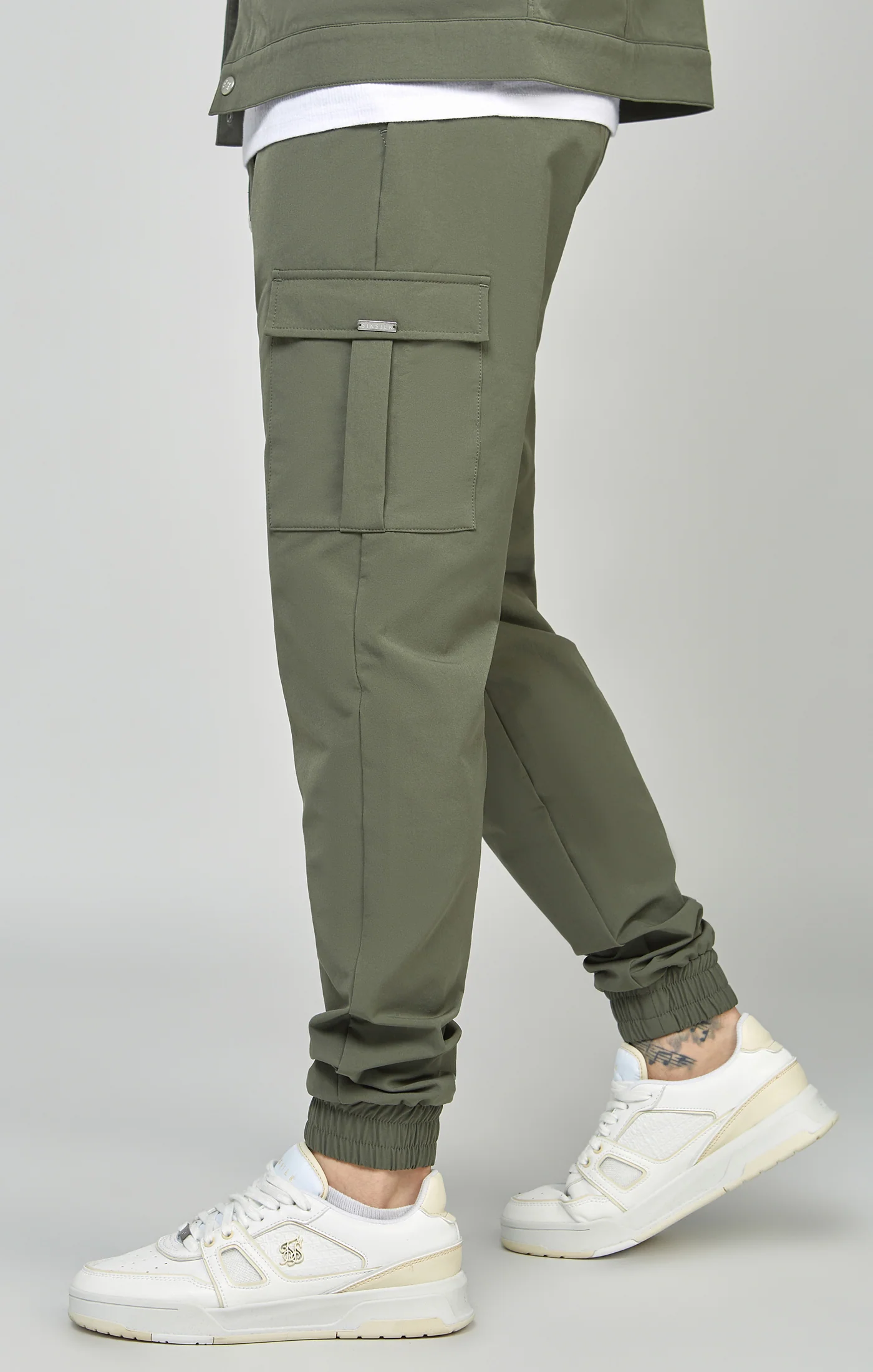 Khaki Utility Cargo Jogger - Image 2