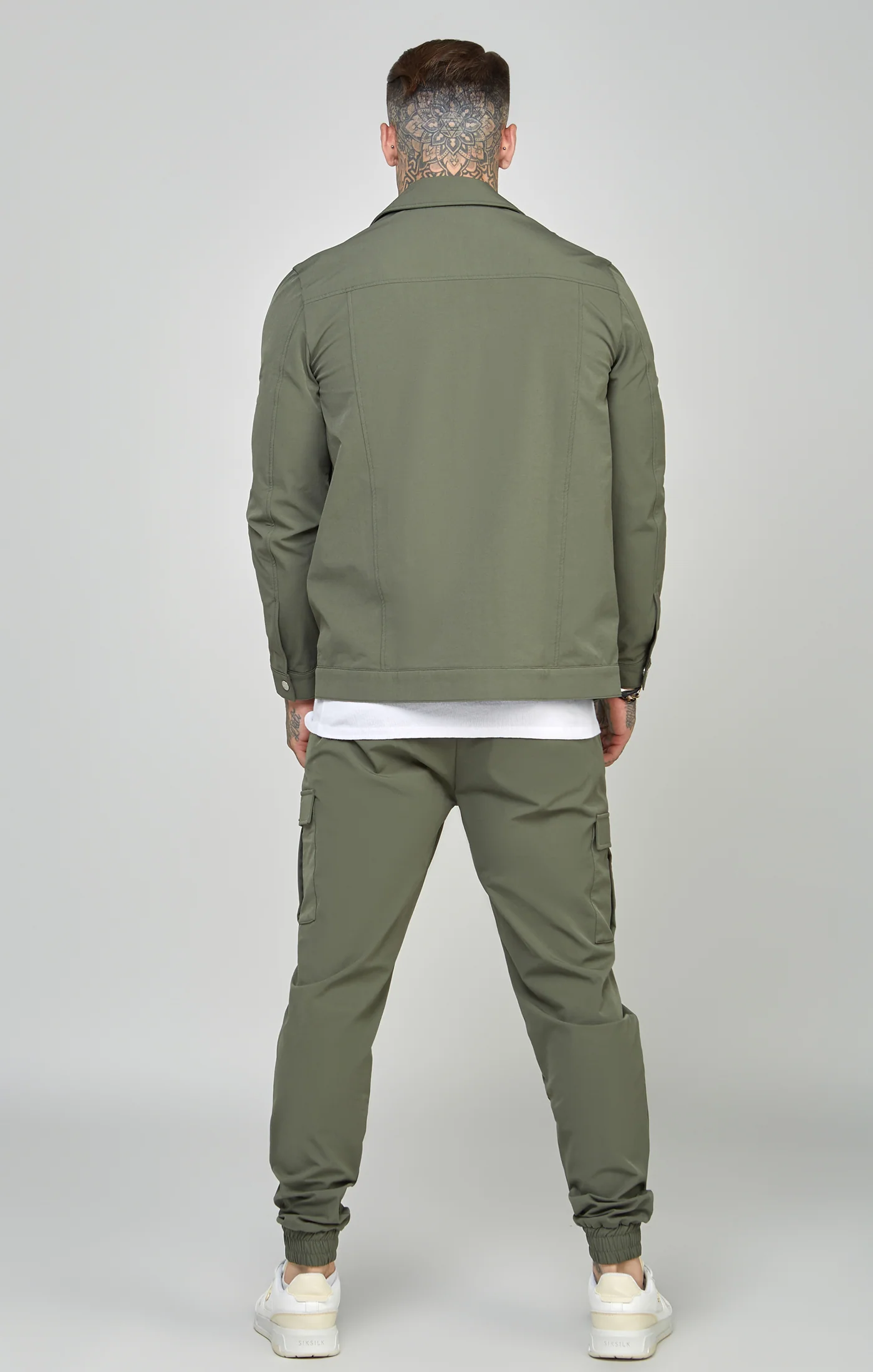 Khaki Utility Overshirt - Image 5