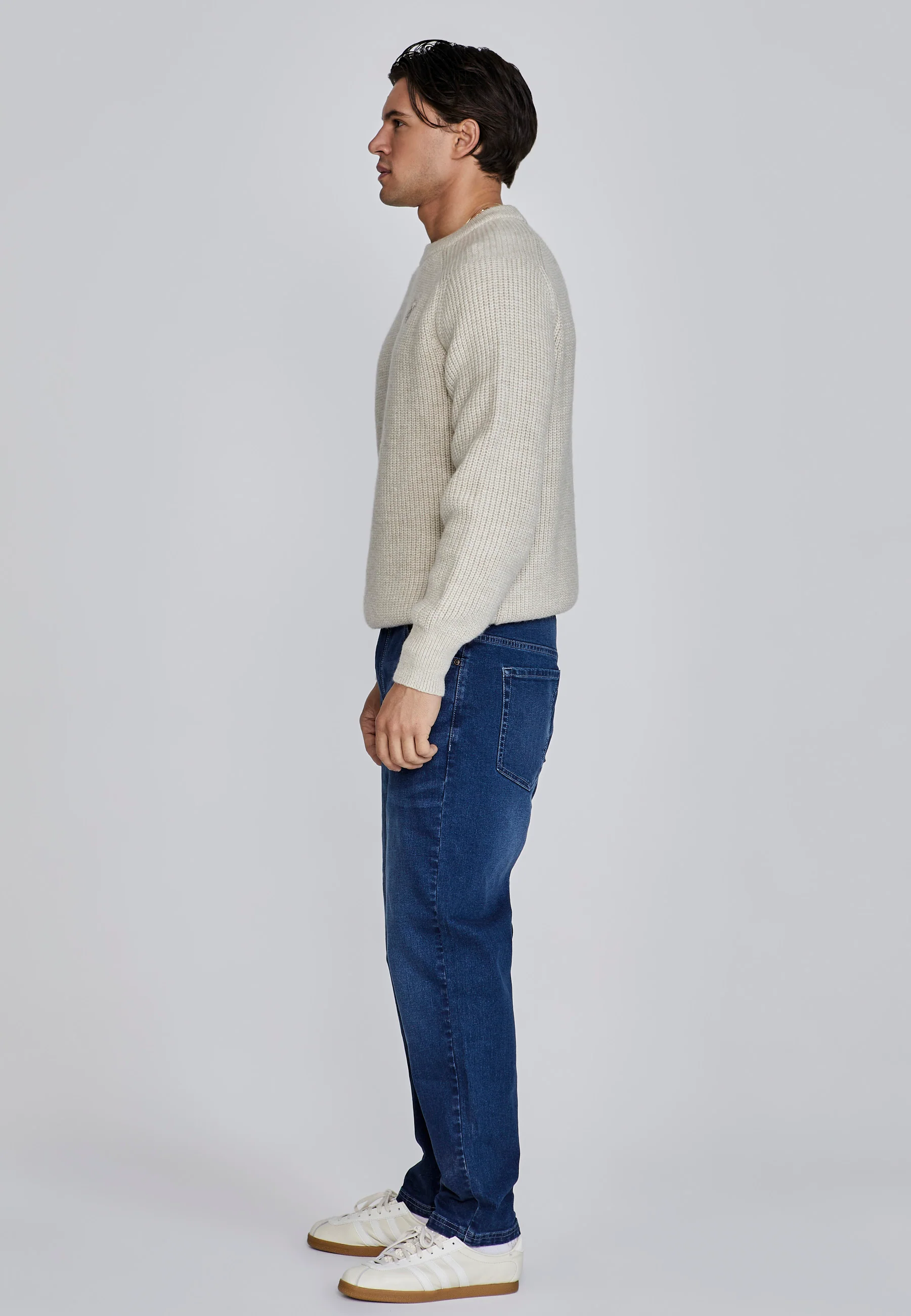 Ecru Knitted Sweater - Image 4