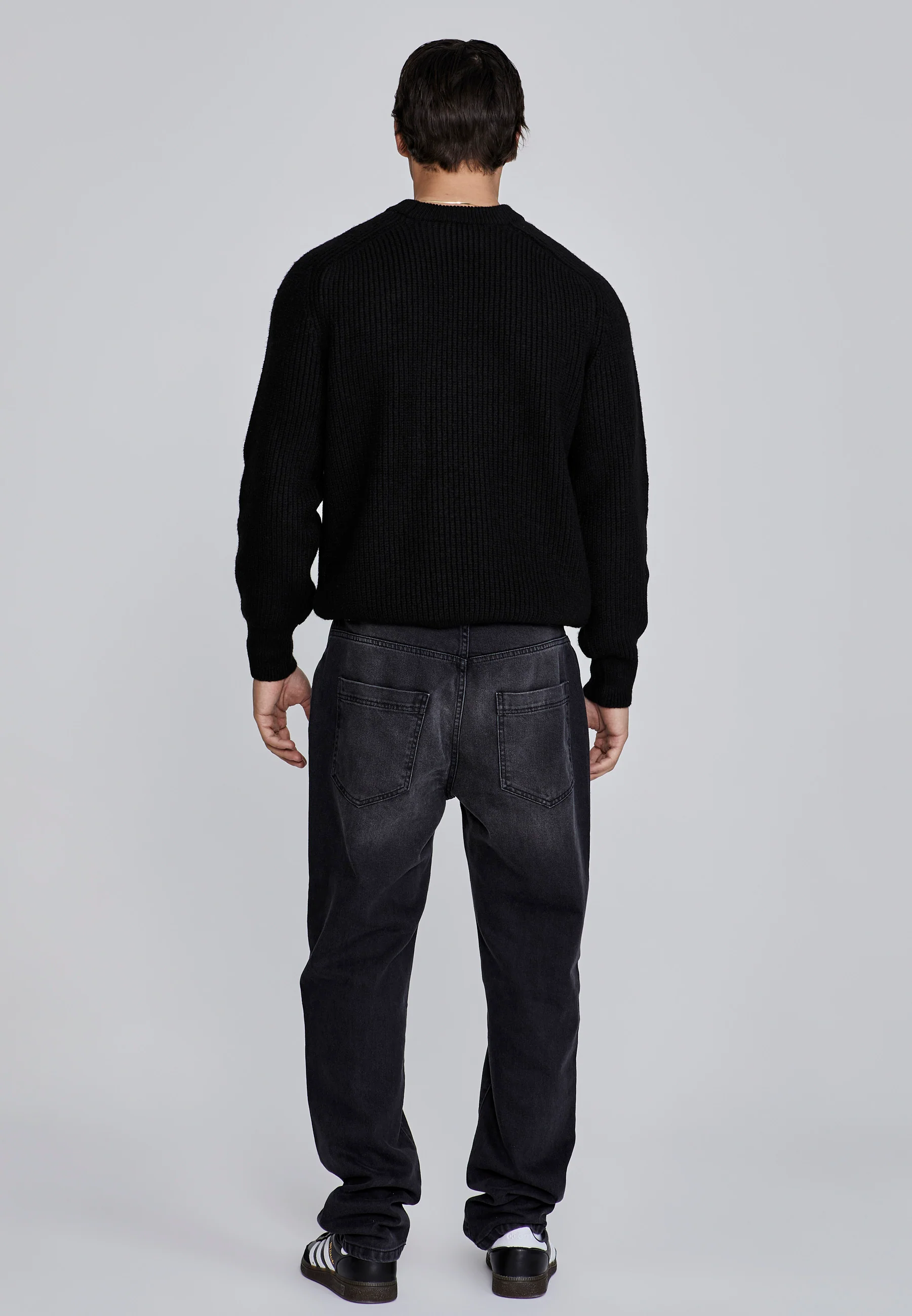 Black Knitted Sweater - Image 5