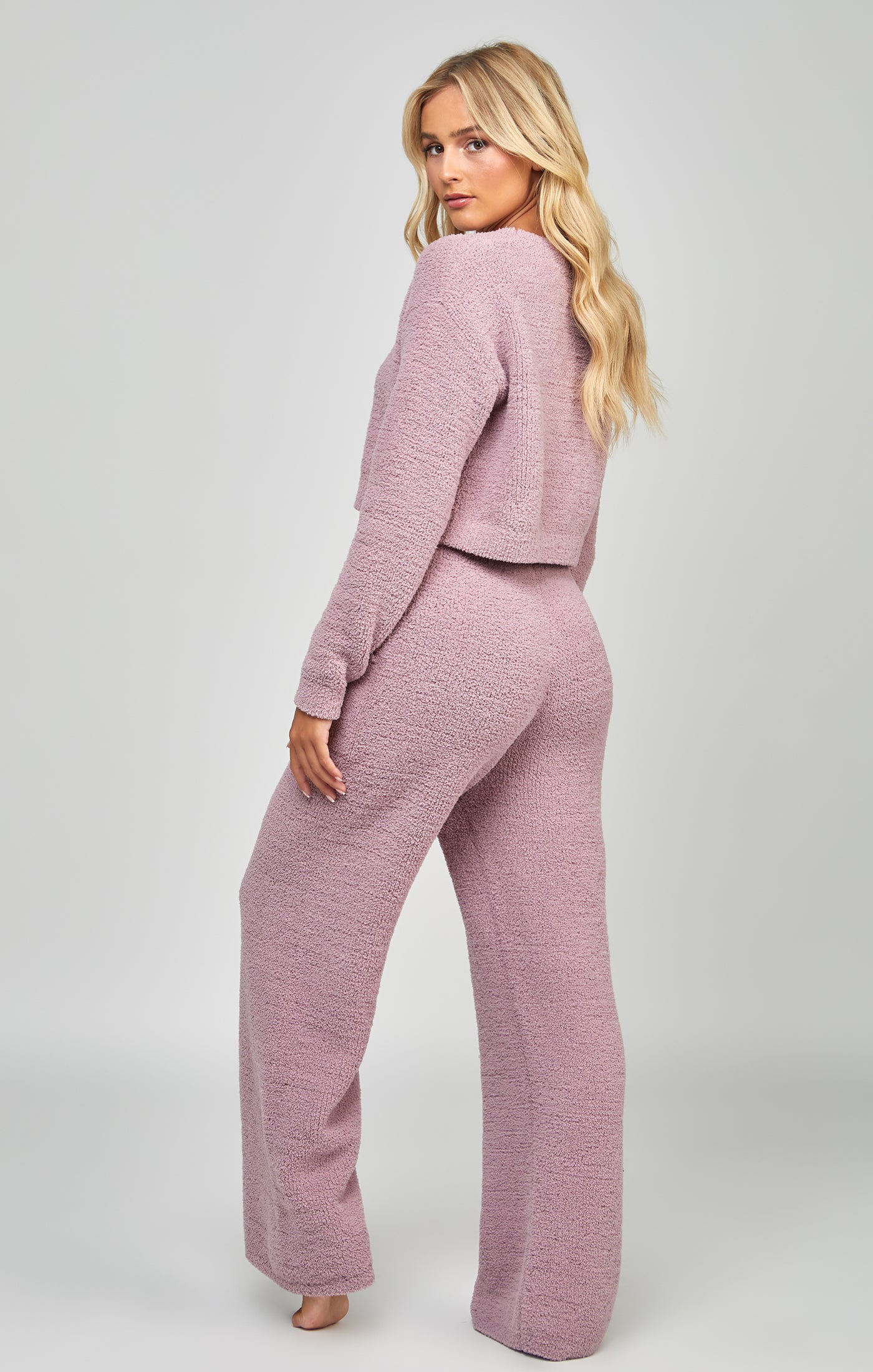 Lavender Wide Leg Lounge Pant - Image 5