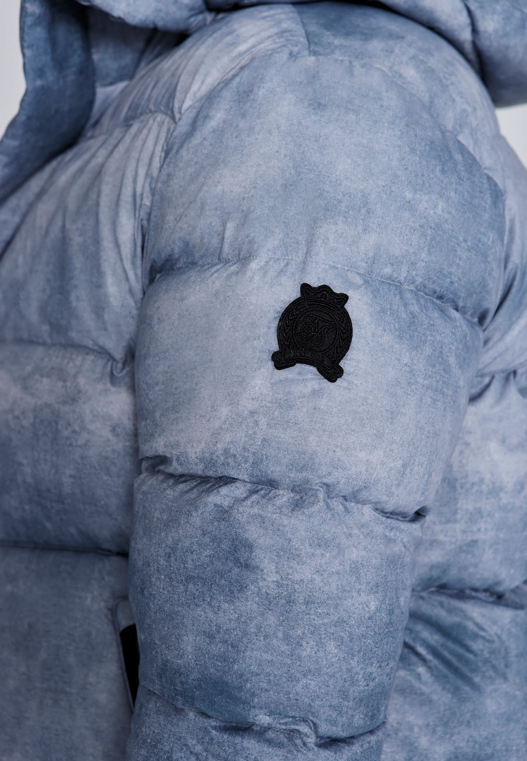 Grey Puffer Jacket - Image 3