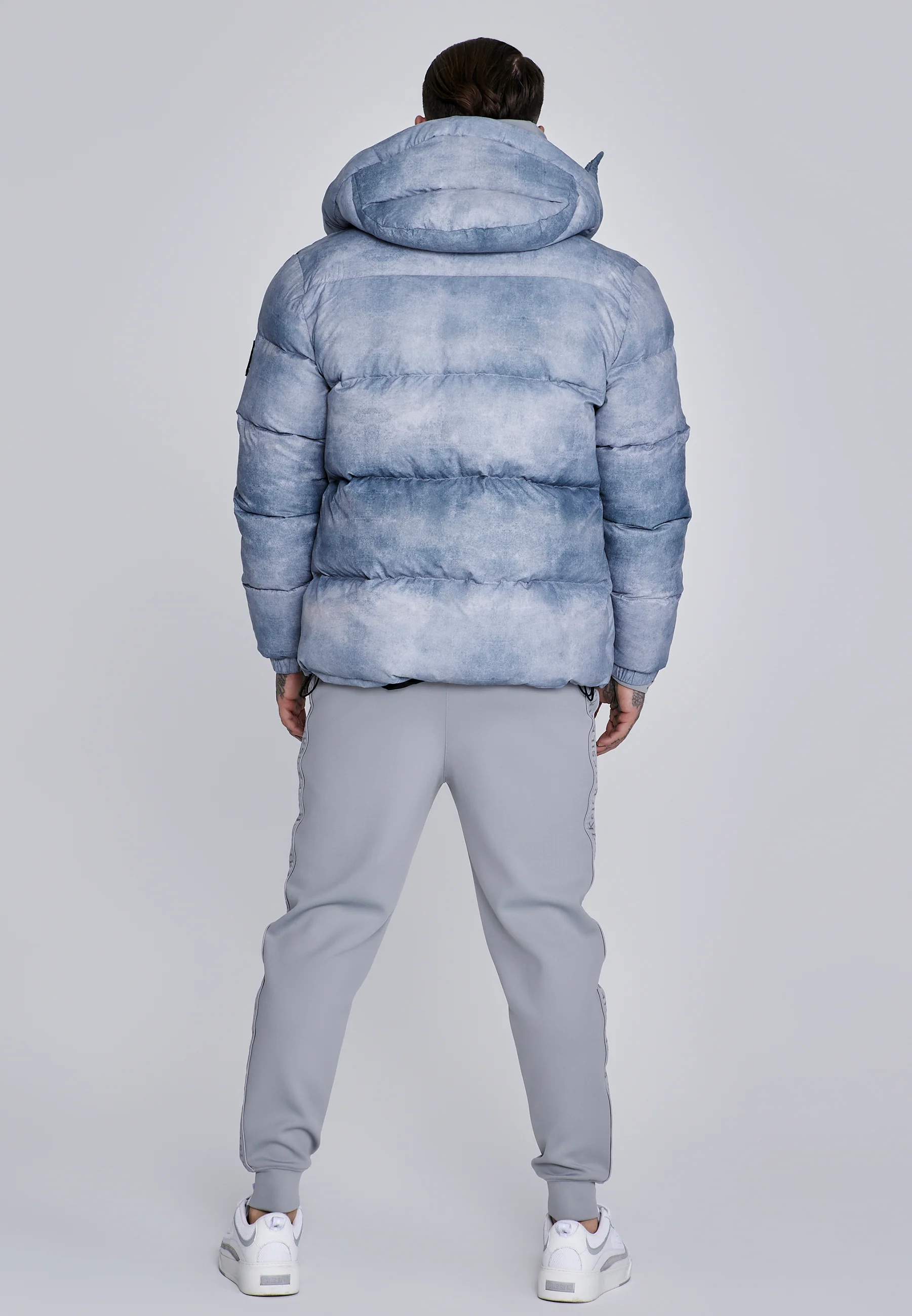 Grey Puffer Jacket - Image 6