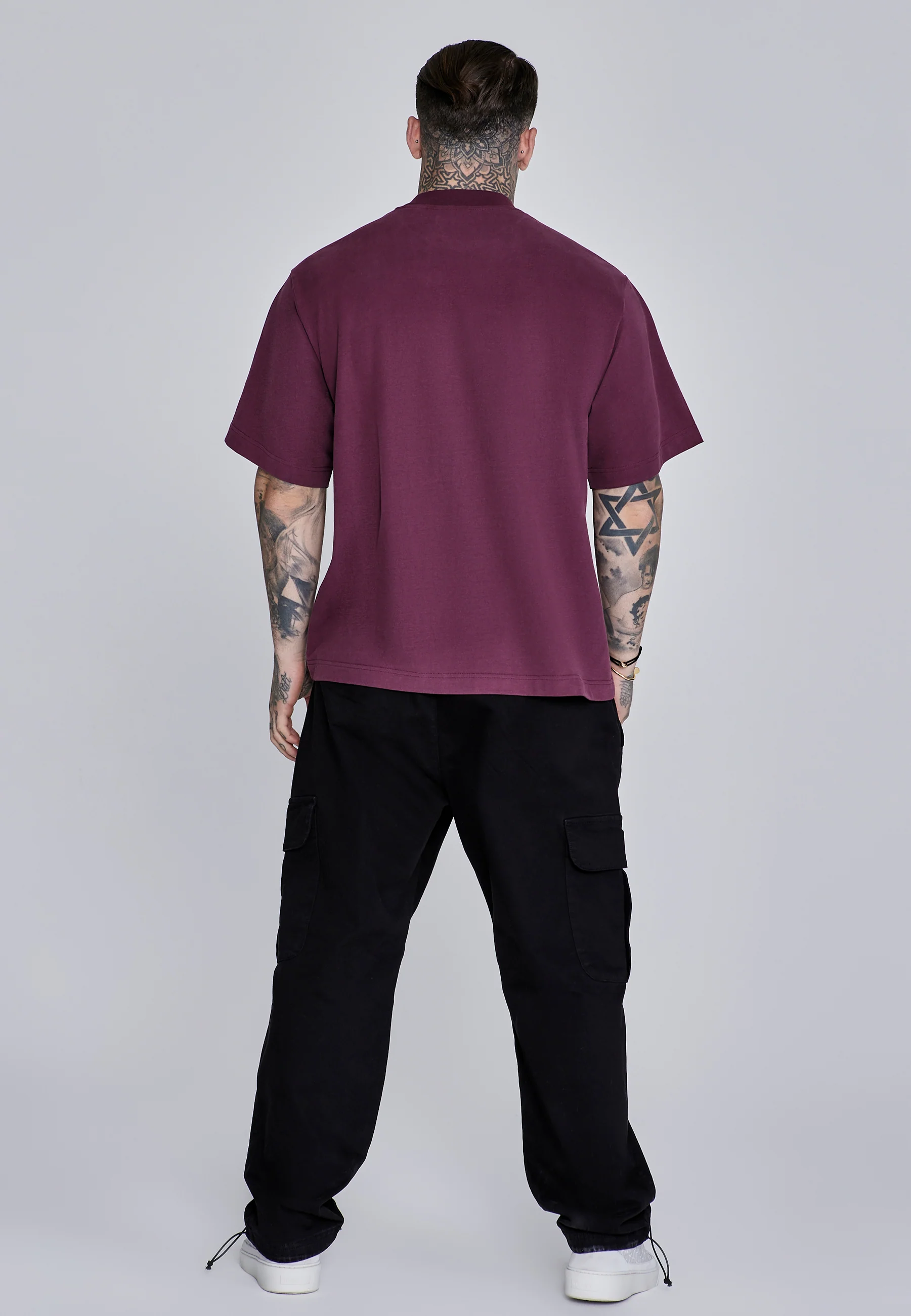 Burgundy Logo T-Shirt - Image 5