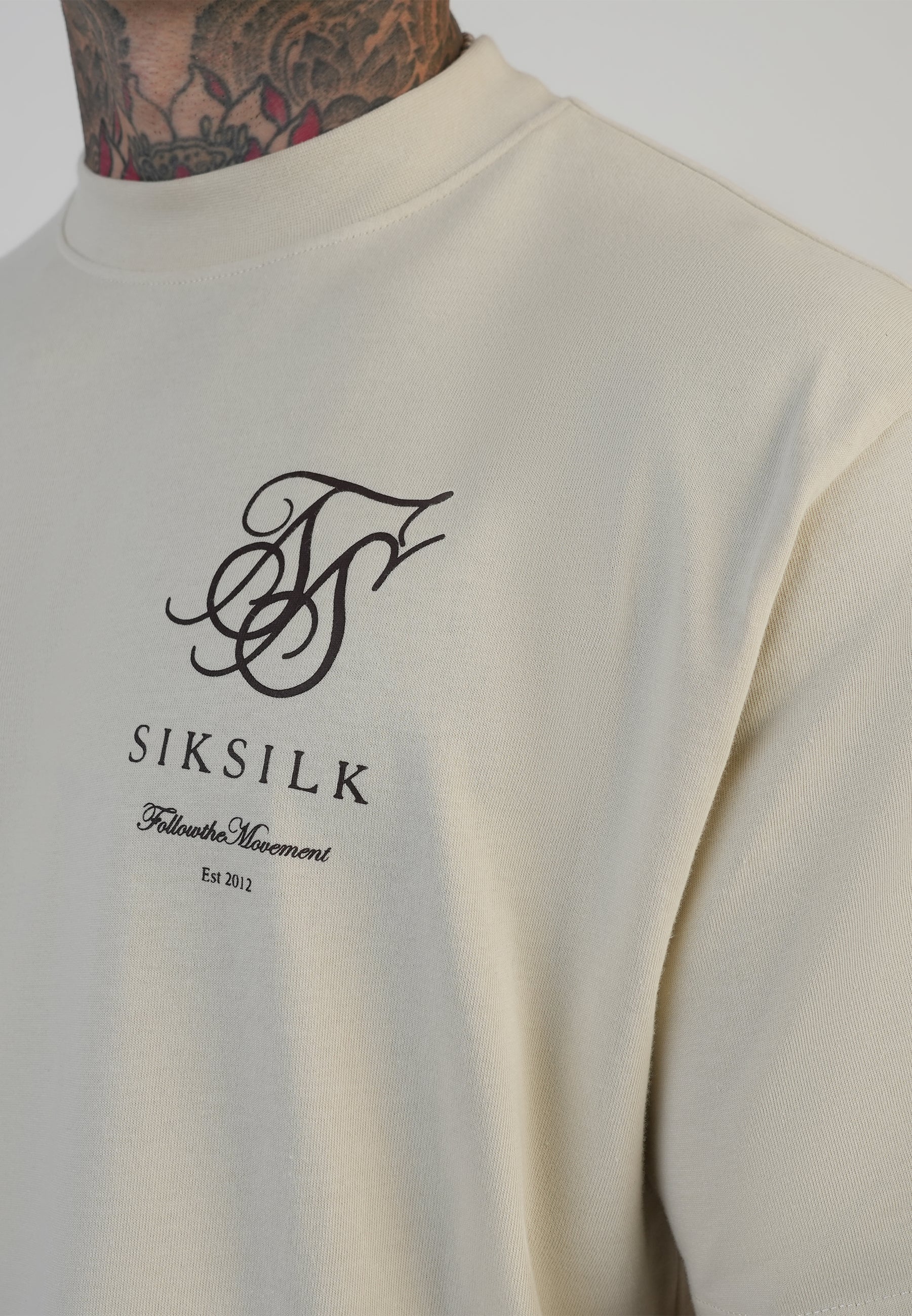 Ecru Logo T-Shirt - Image 3