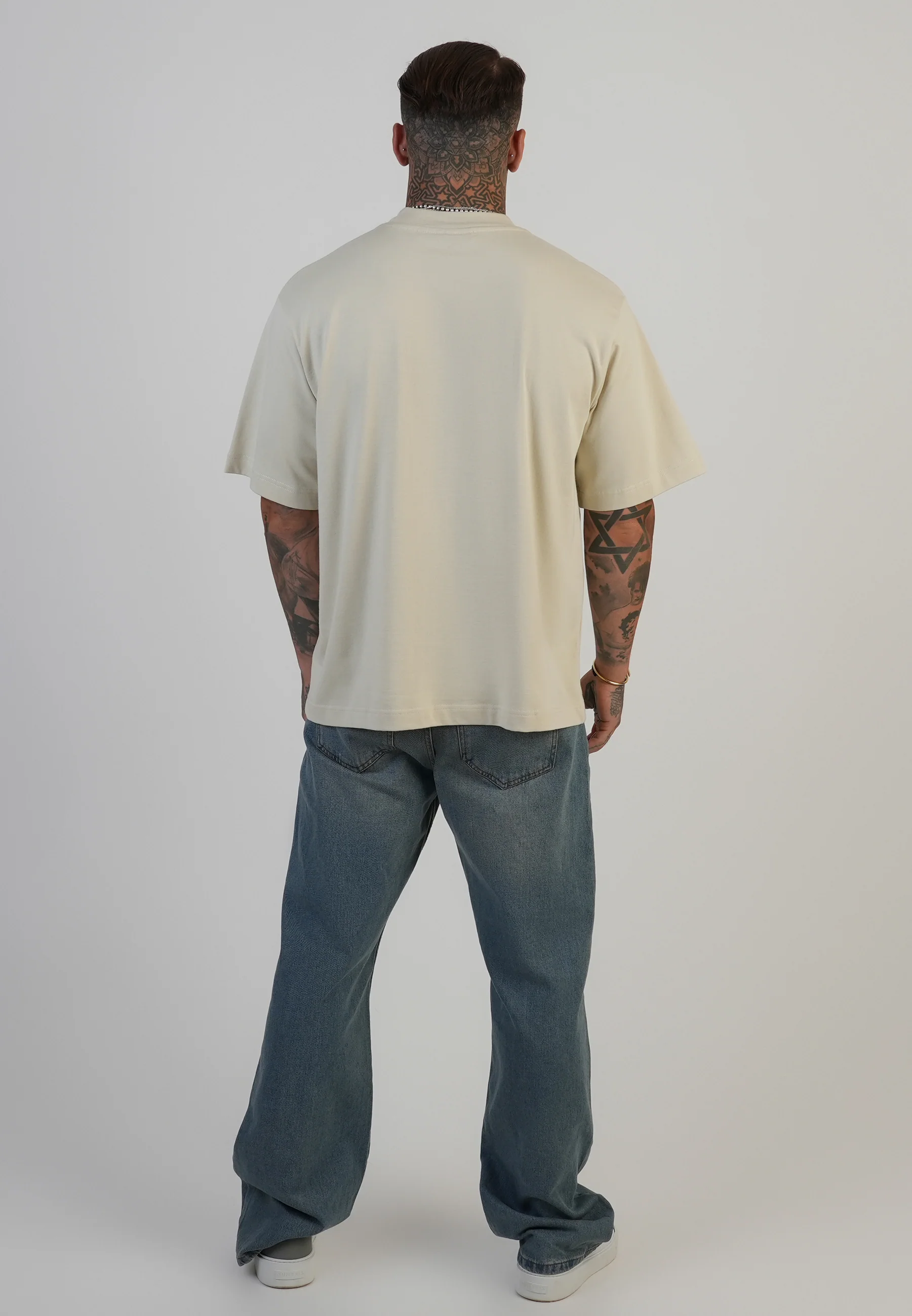 Ecru Logo T-Shirt - Image 6