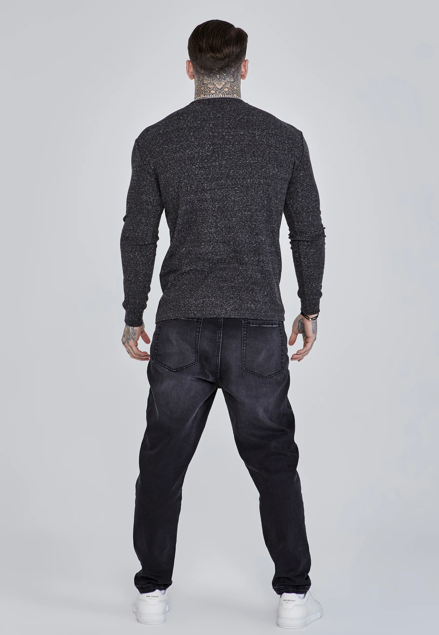 Black Long Sleeve T-Shirt - Image 5