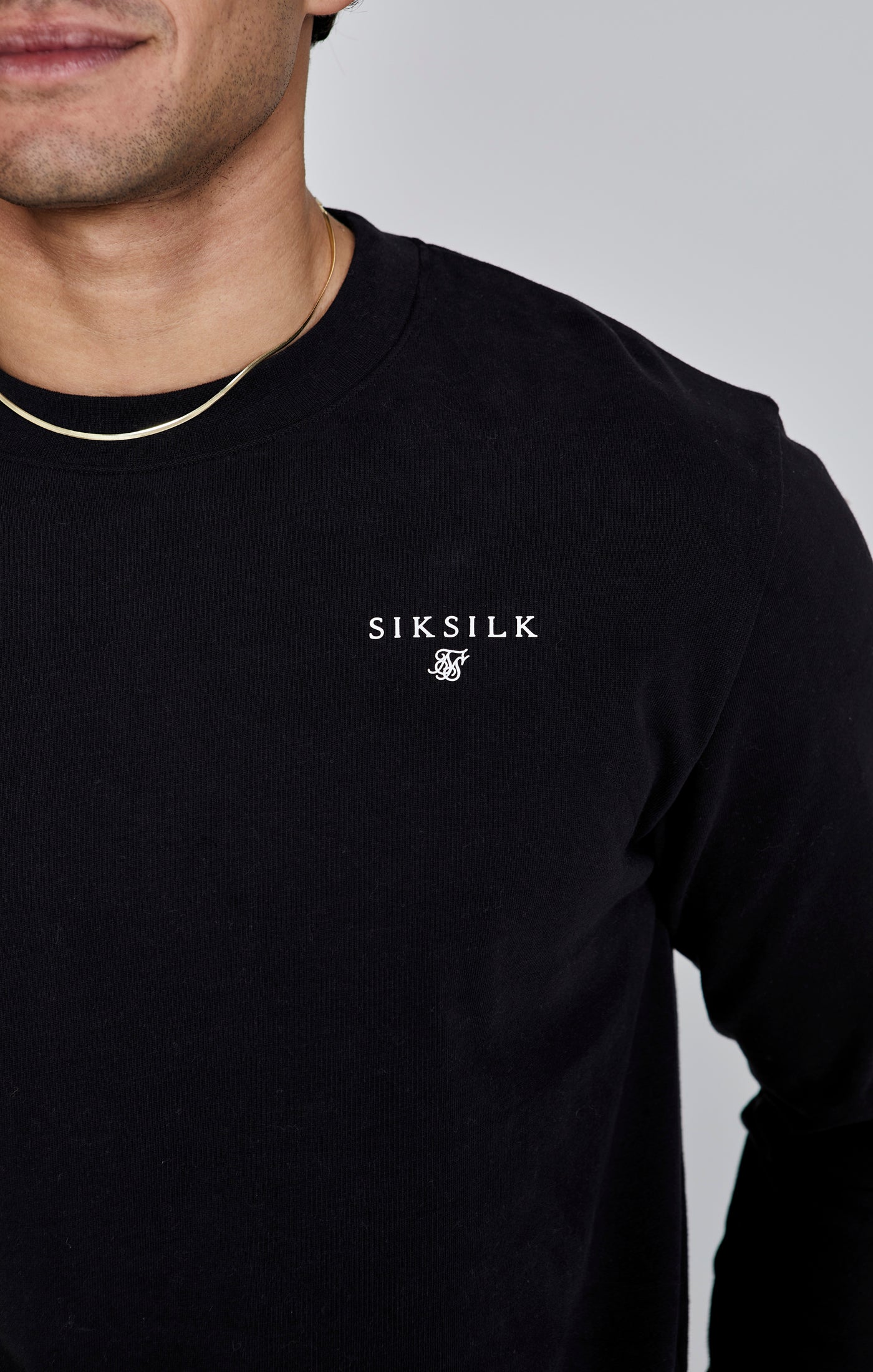 Black Long Sleeve T-Shirt - Image 2