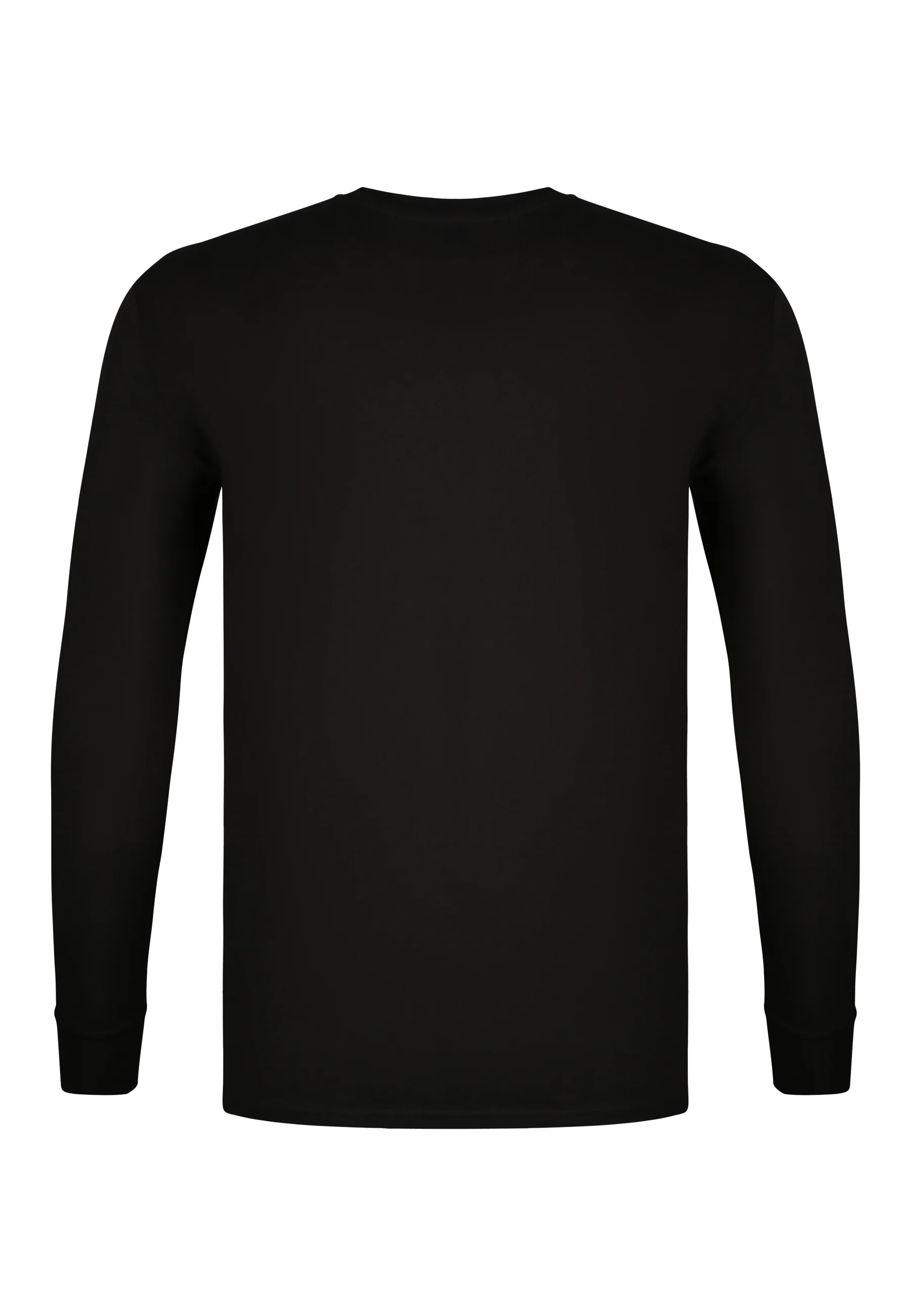 Black Long Sleeve T-Shirt - Image 7