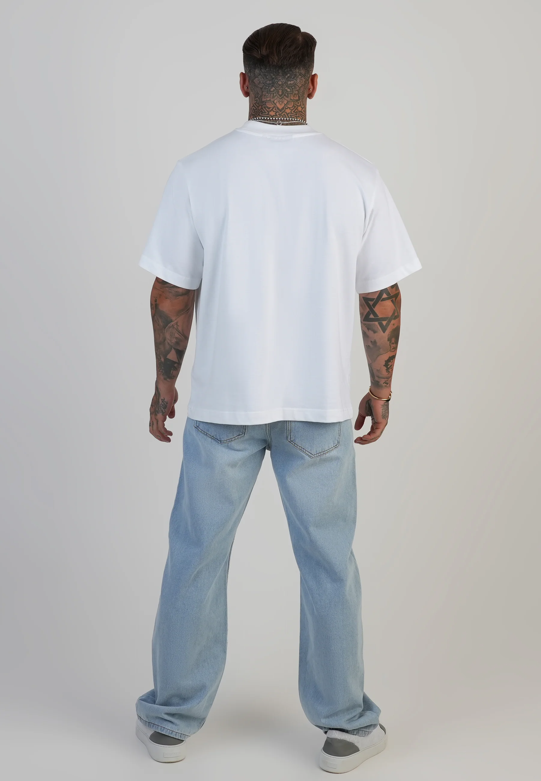 Loose Fit Jeans Washed Light Blue - Image 5