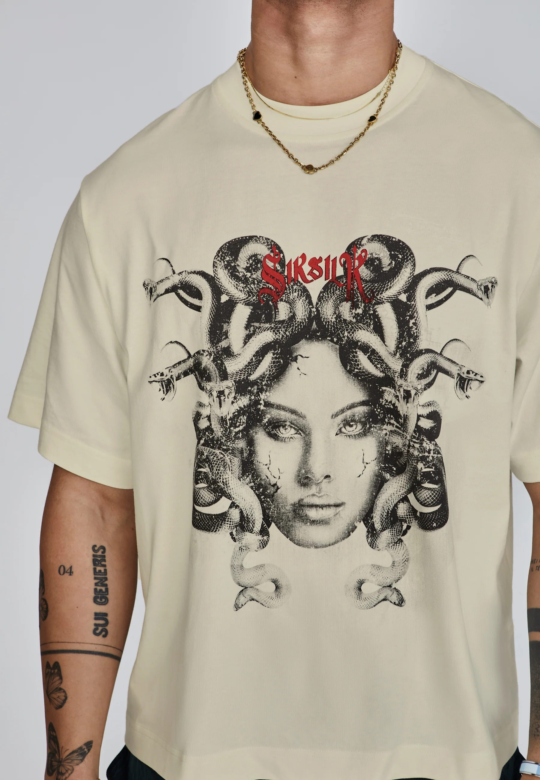 Ecru Medusa T-Shirt - Image 3