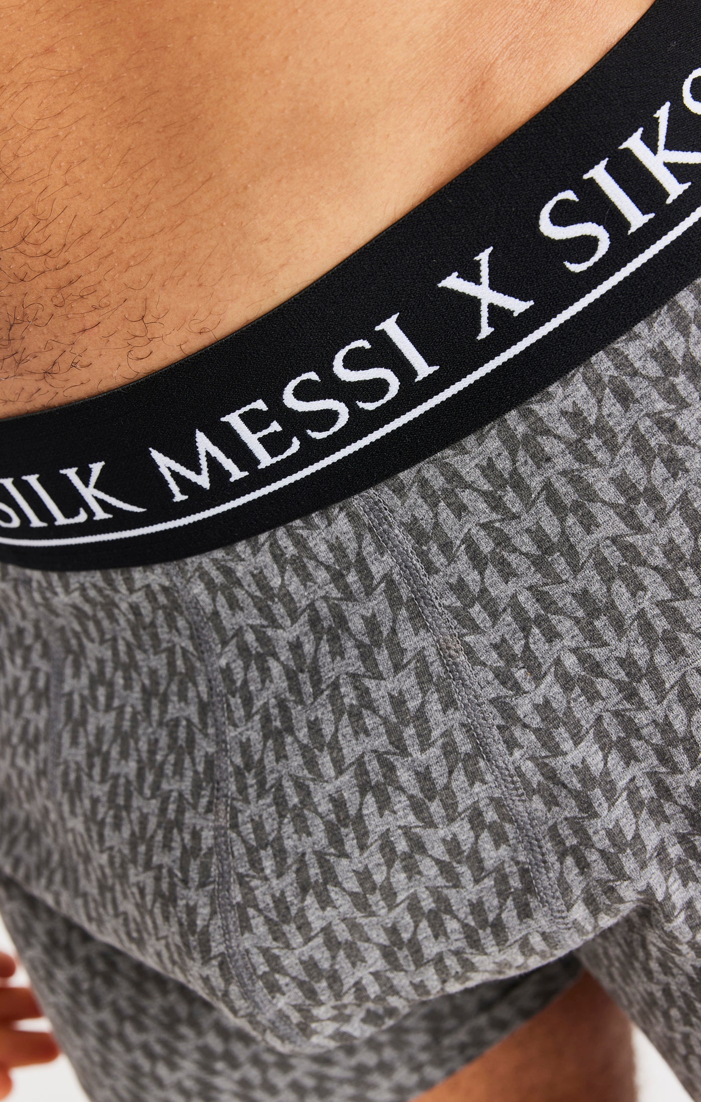 Black, White And Grey Marl Aop 3 Pack Boxers - Image 10