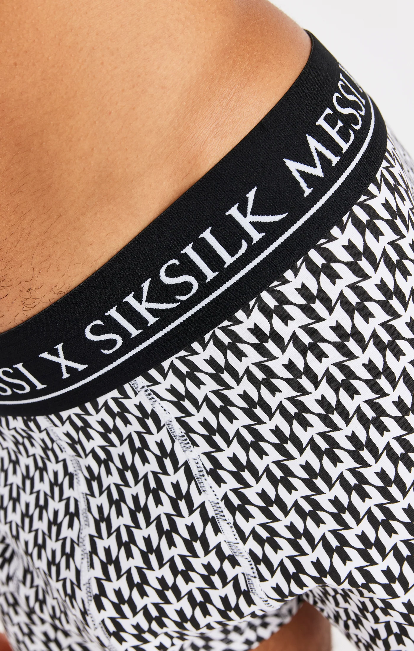 Black, White And Grey Marl Aop 3 Pack Boxers - Image 12
