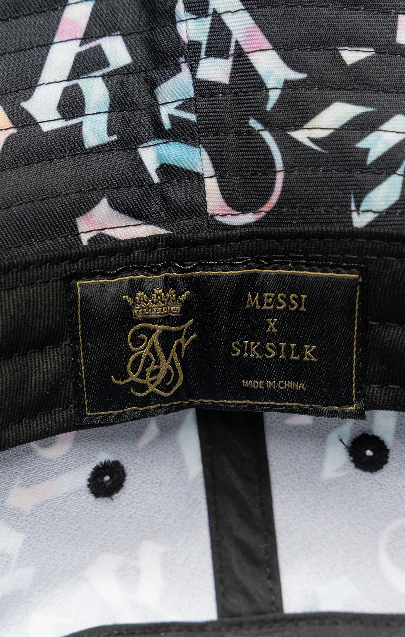 Messi x SikSilk AOP Bucket Hat - Black - Image 2