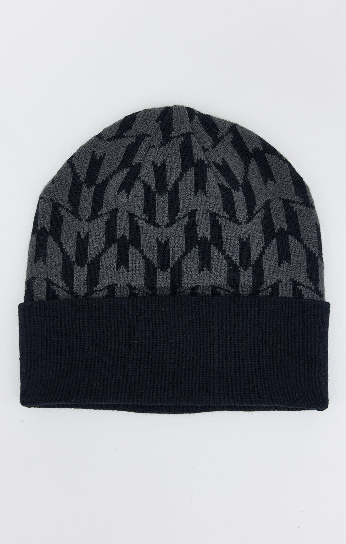 Black Messi x SikSilk Aop Cuff Beanie - Image 3