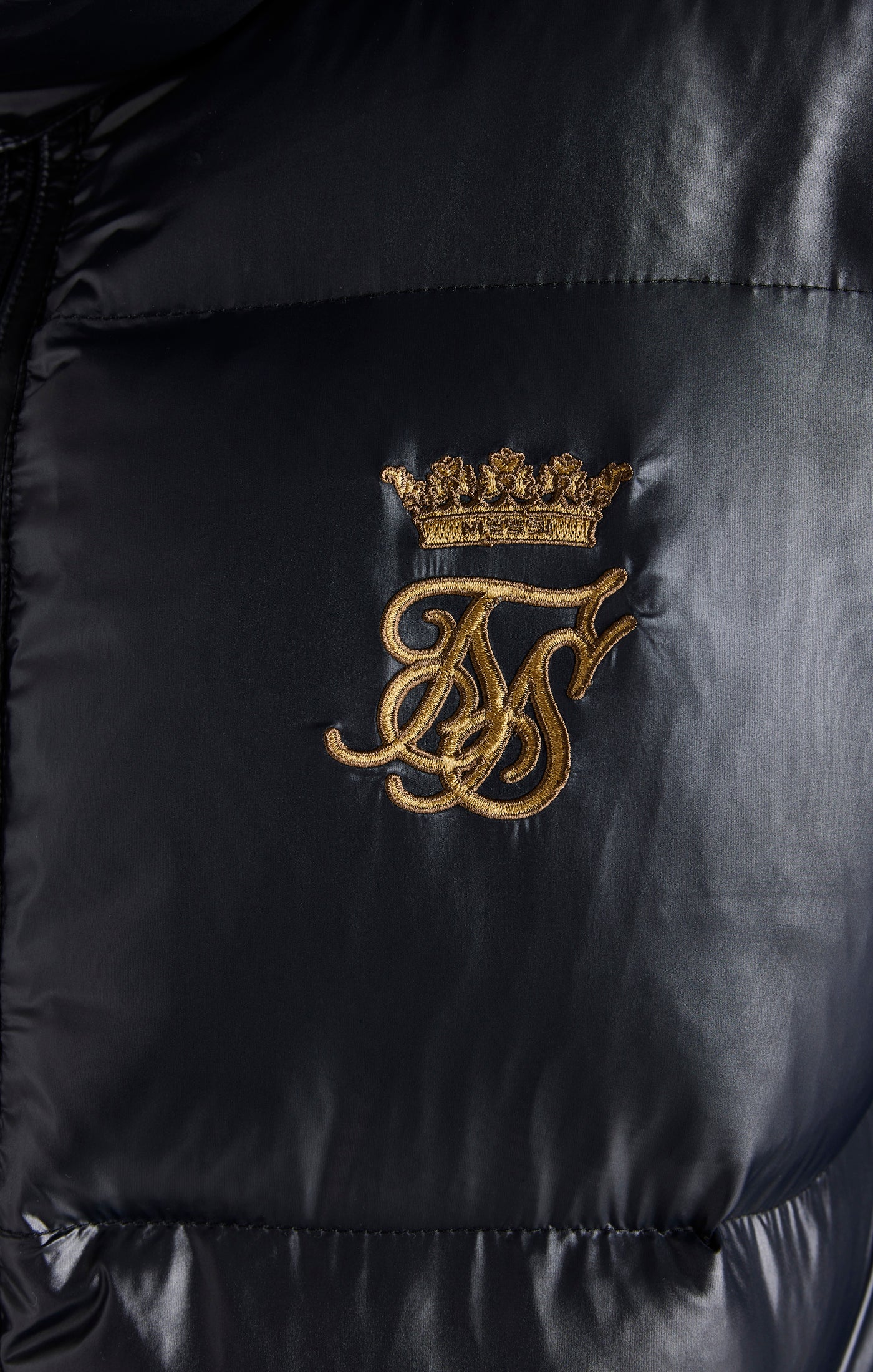 Messi x SikSilk Black Bubble Jacket - Image 4