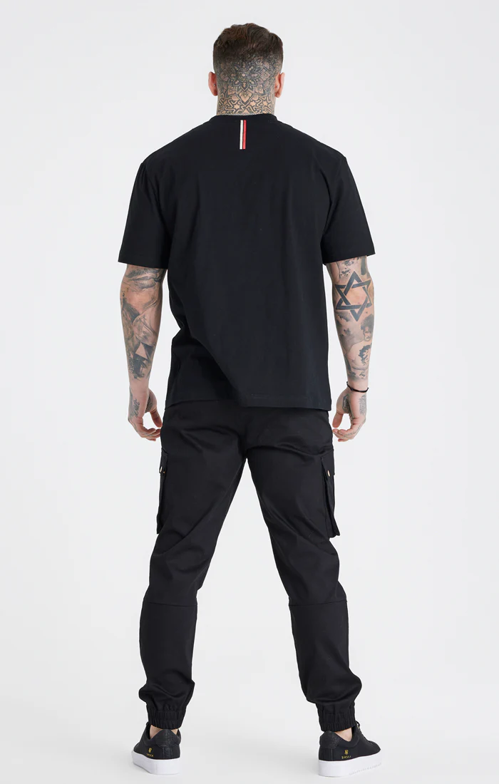 Messi x SikSilk Black Cargo Pant - Image 7