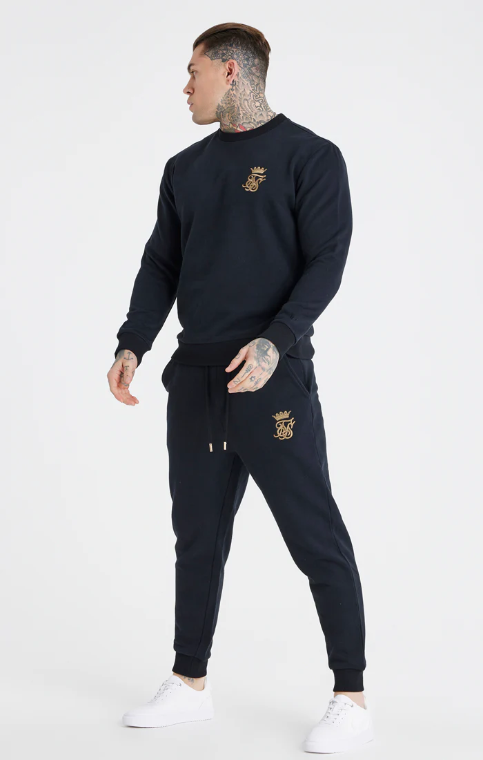 Messi x SikSilk Black Crew Sweatshirt - Image 7