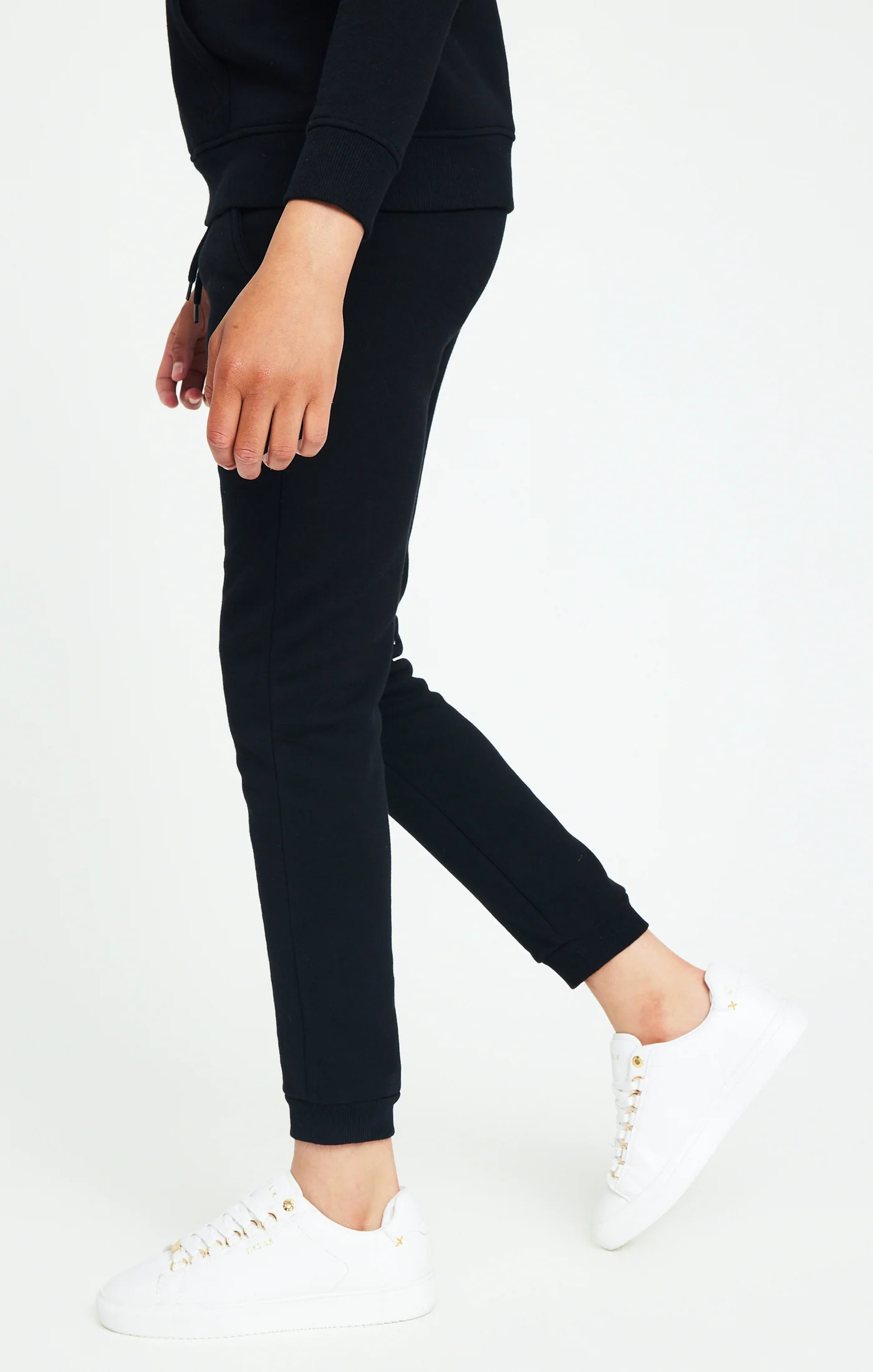 Boys Messi x SikSilk Black Cuffed Pant - Image 2
