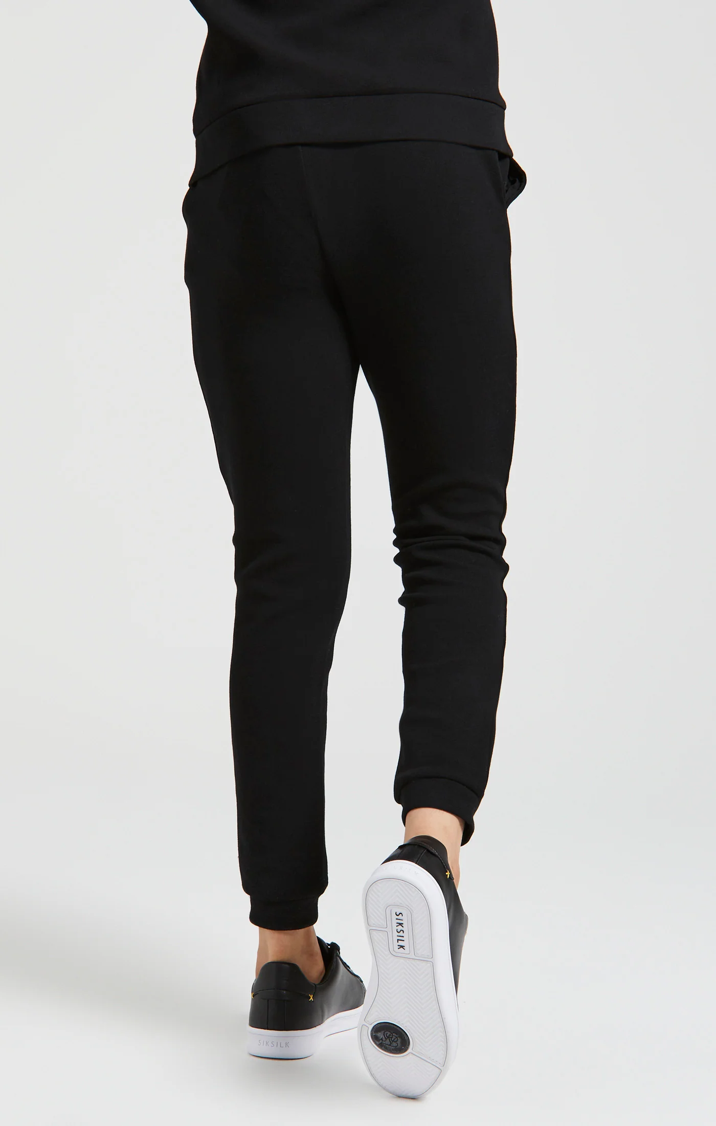 Boys Messi x SikSilk Black Cuffed Pant - Image 3