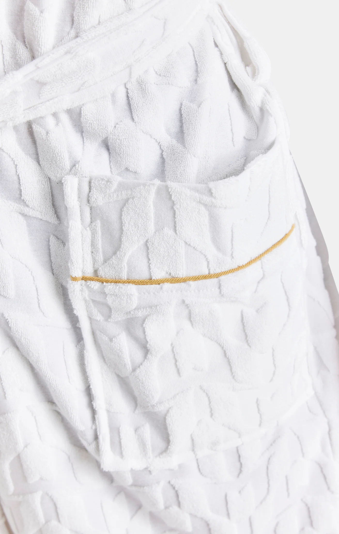 White Messi x SikSilk Dressing Gown - Image 4