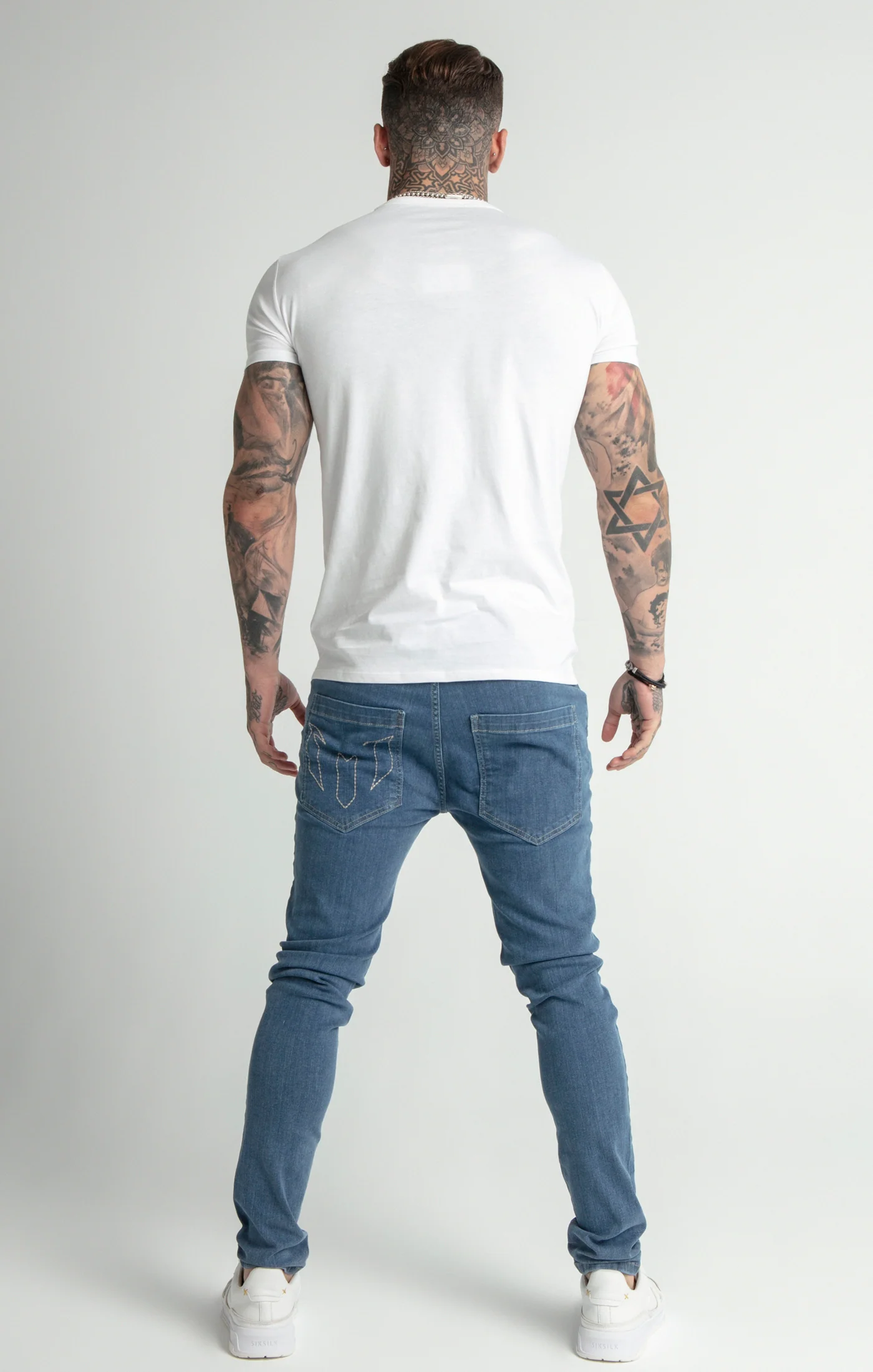 Messi x SikSilk Blue Slim Fit Jean - Image 5