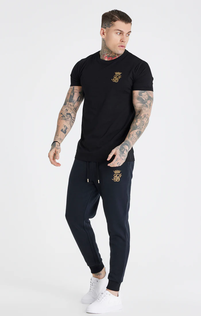 Messi x SikSilk Black Fleece Pant - Image 4