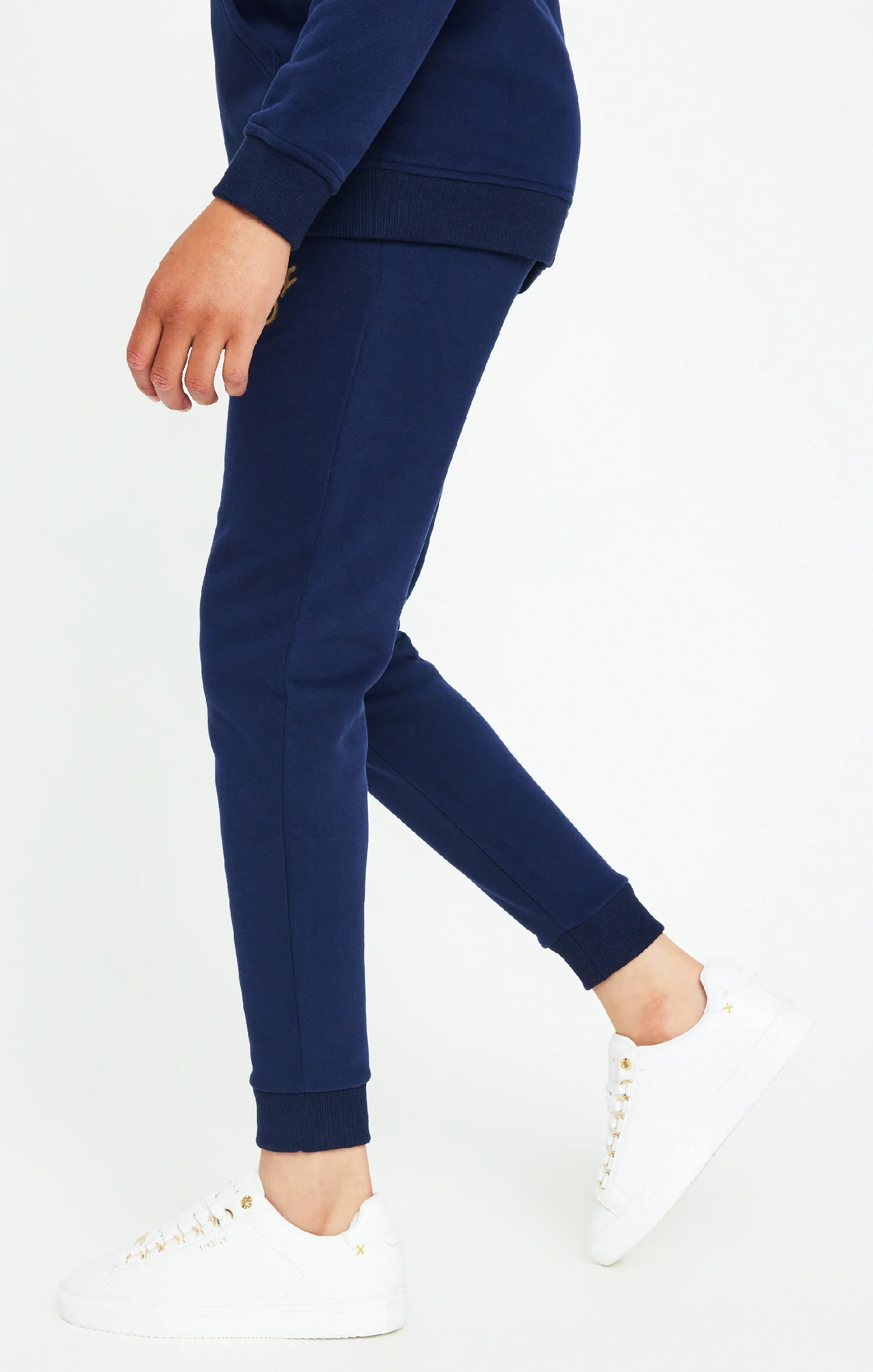 Boys Messi x SikSilk Navy Fleece Pant - Image 2