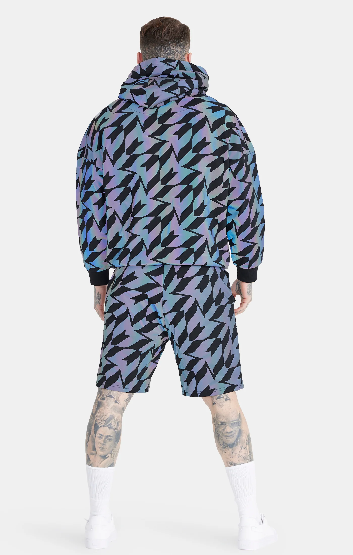 Messi x SikSilk Black Iridescent Hoodie - Image 5