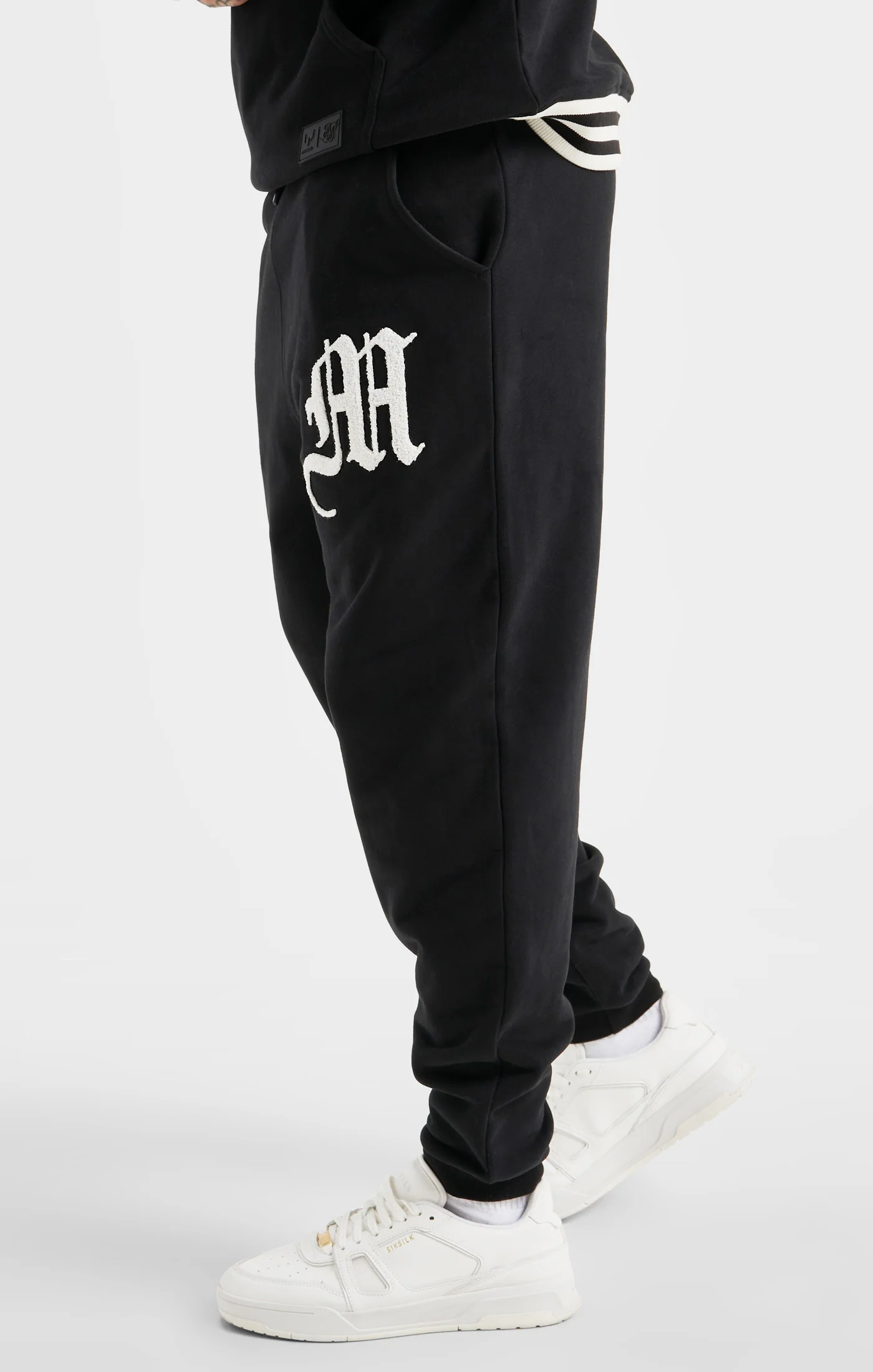 Messi x SikSilk Black Logo Pant - Image 2