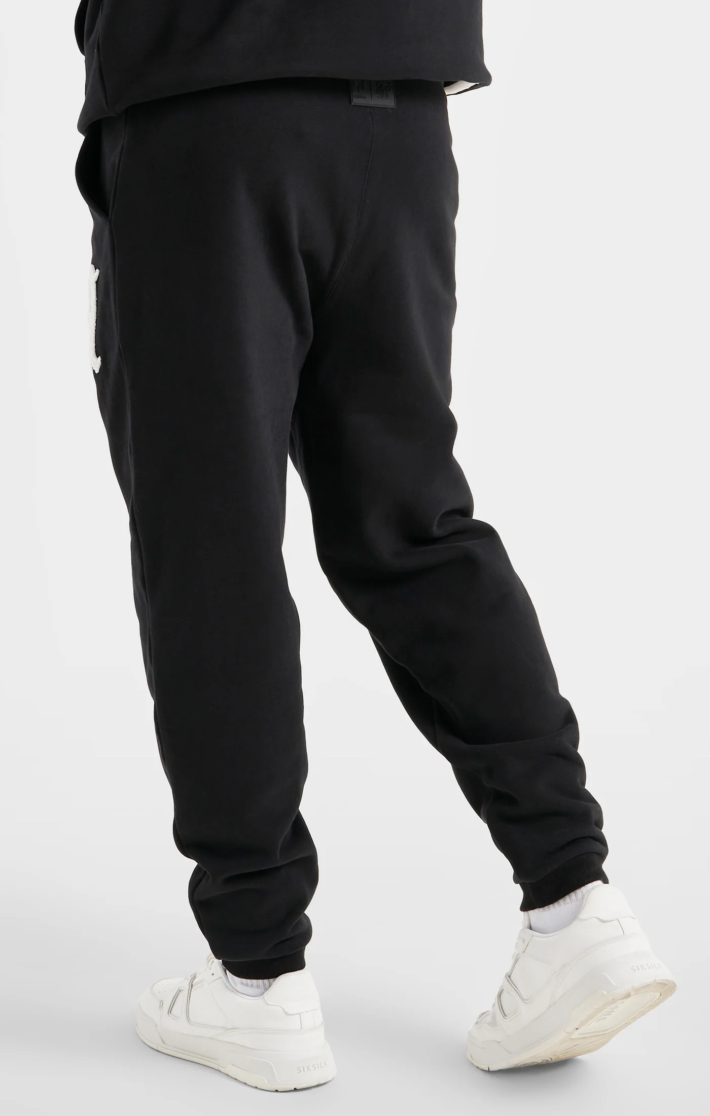 Messi x SikSilk Black Logo Pant - Image 4