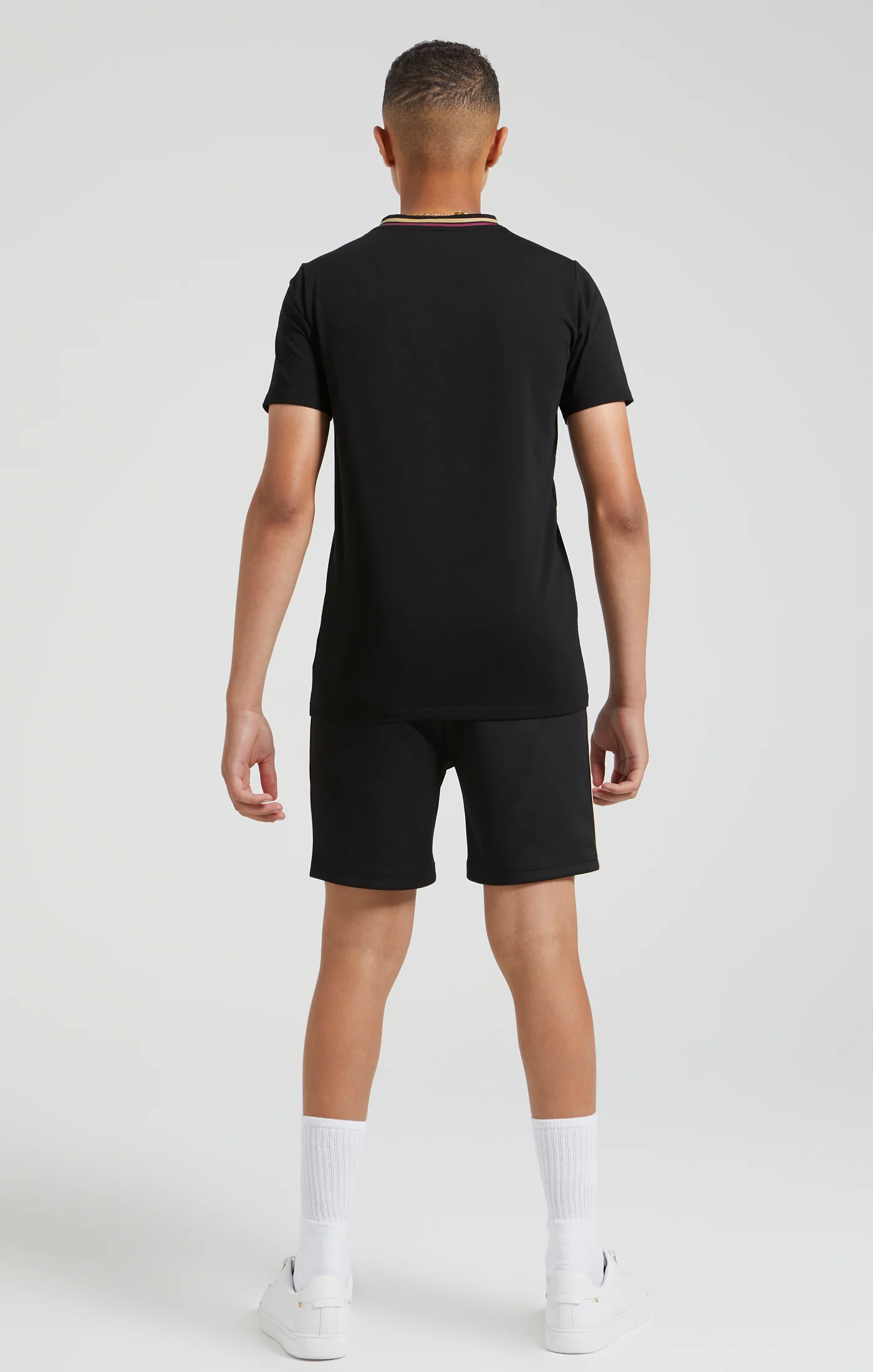 Messi x SikSilk Loose Fit Elasticated Shorts - Black - Image 7