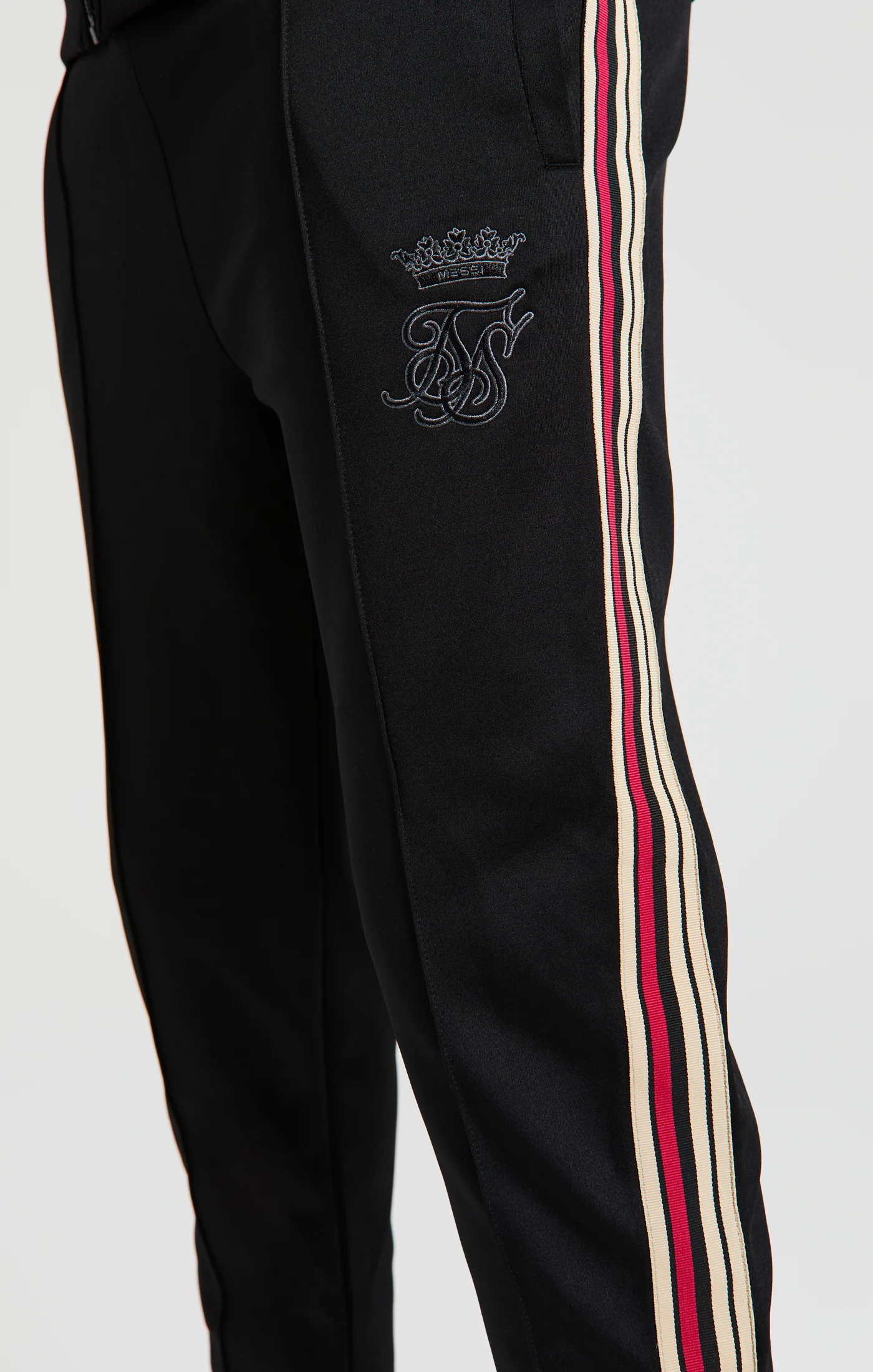 Messi x SikSilk Loose Fit Pant - Black - Image 3