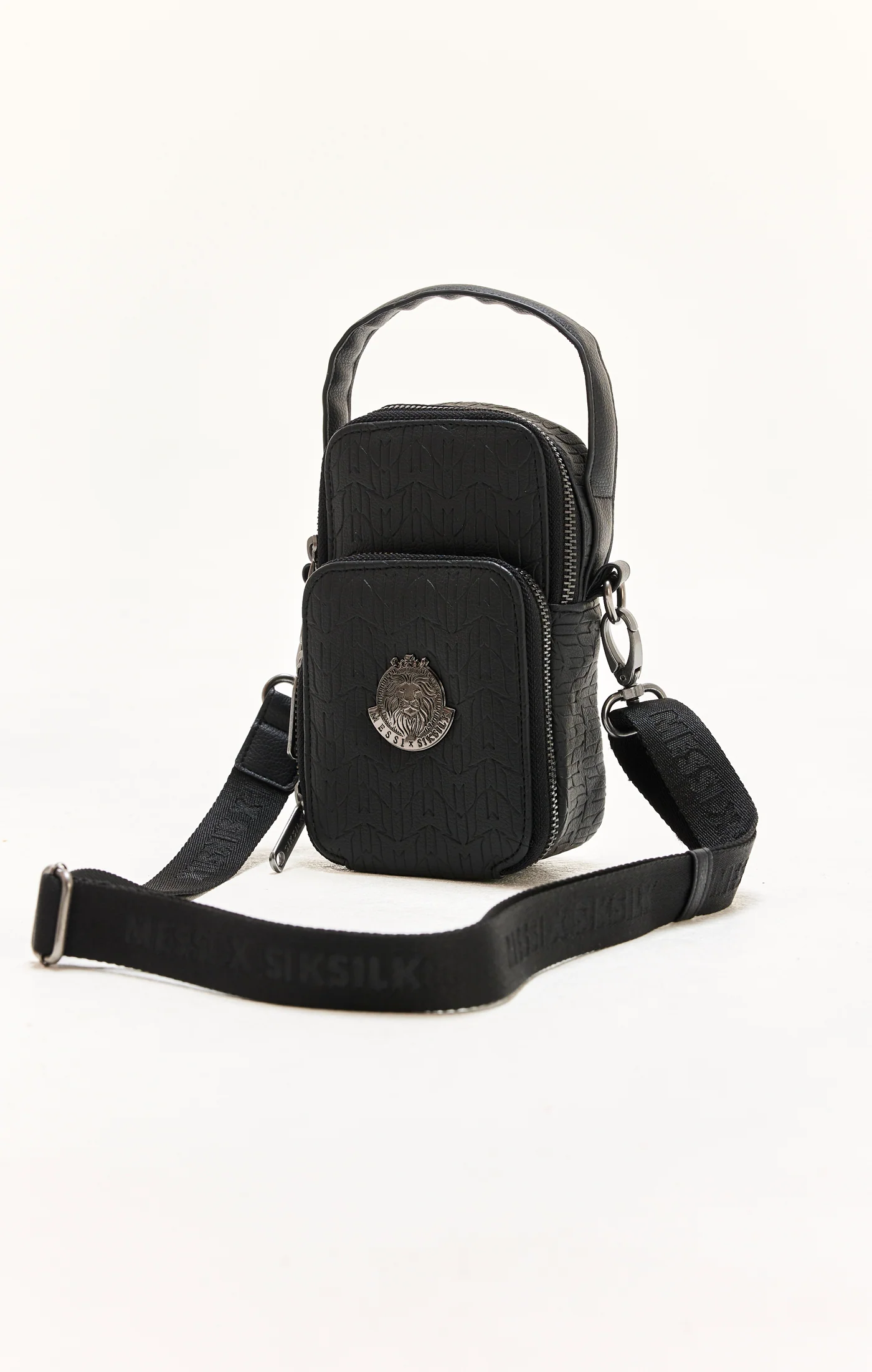 Messi X SikSilk Pouch - Black & Gunmetal - Image 2