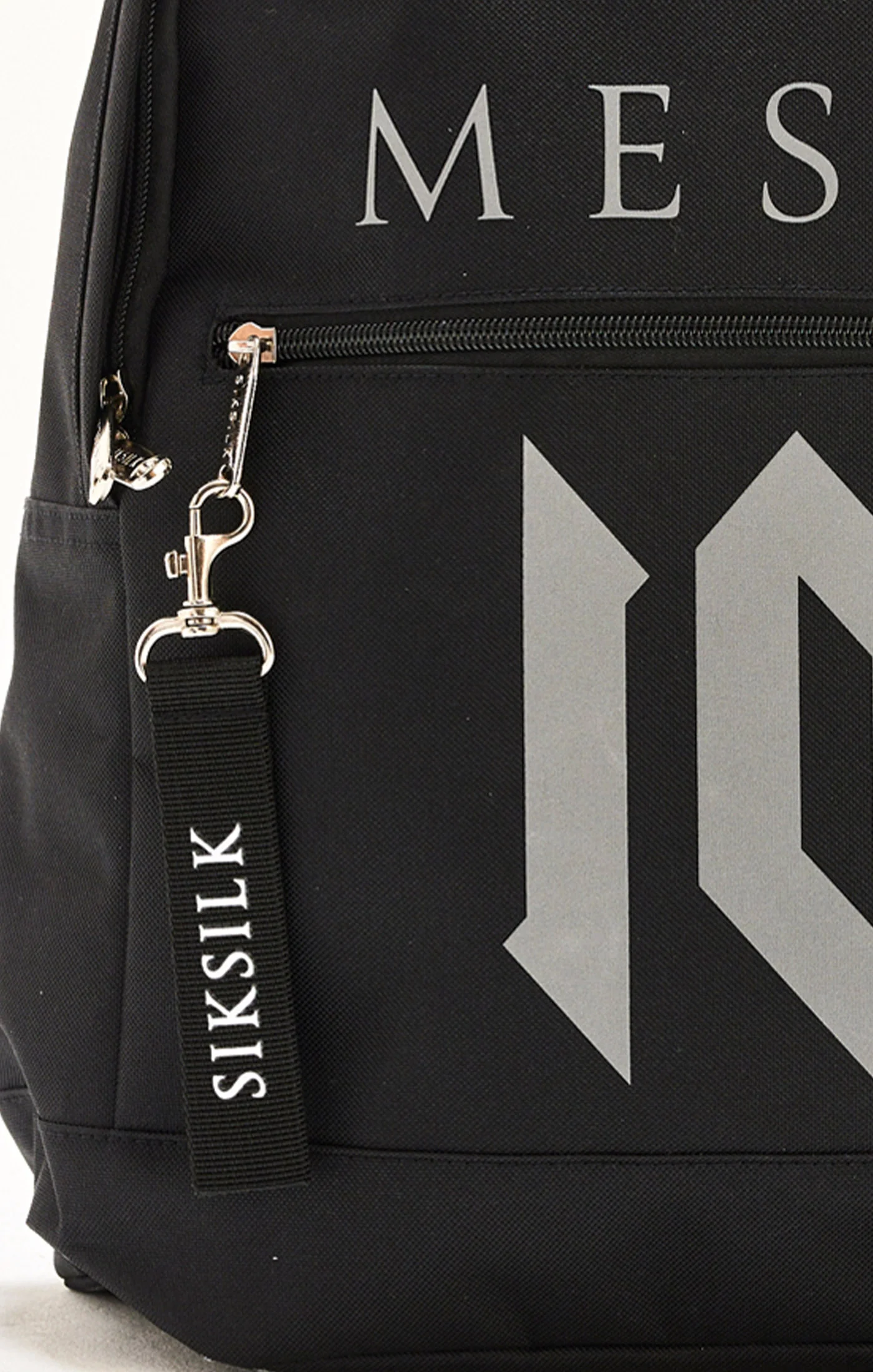 Boys Black Messi x SikSilk Front Pocket Rucksack - Image 4